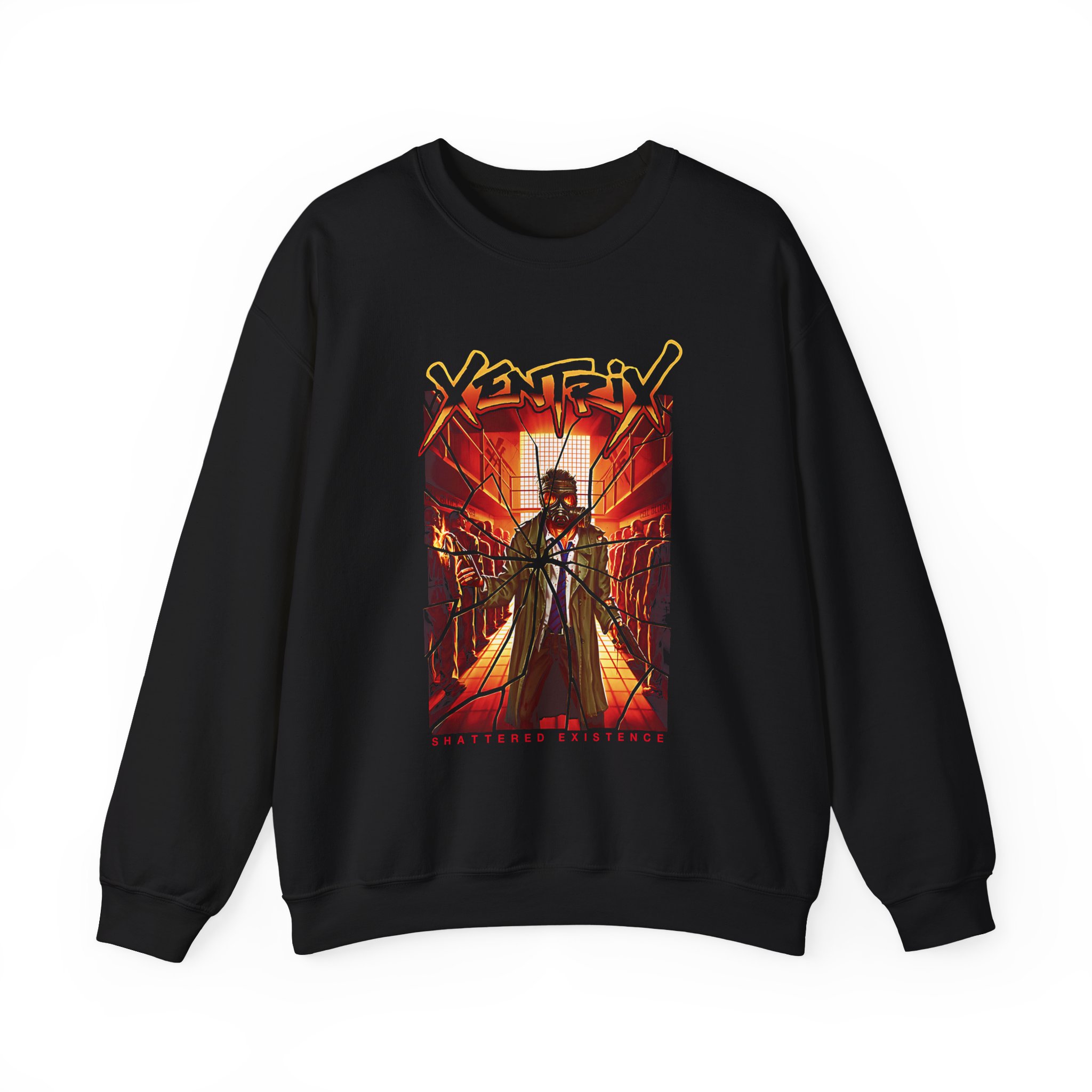 Xentrix Shattered Unisex Heavy Blendâ„¢ Crewneck Sweatshirt