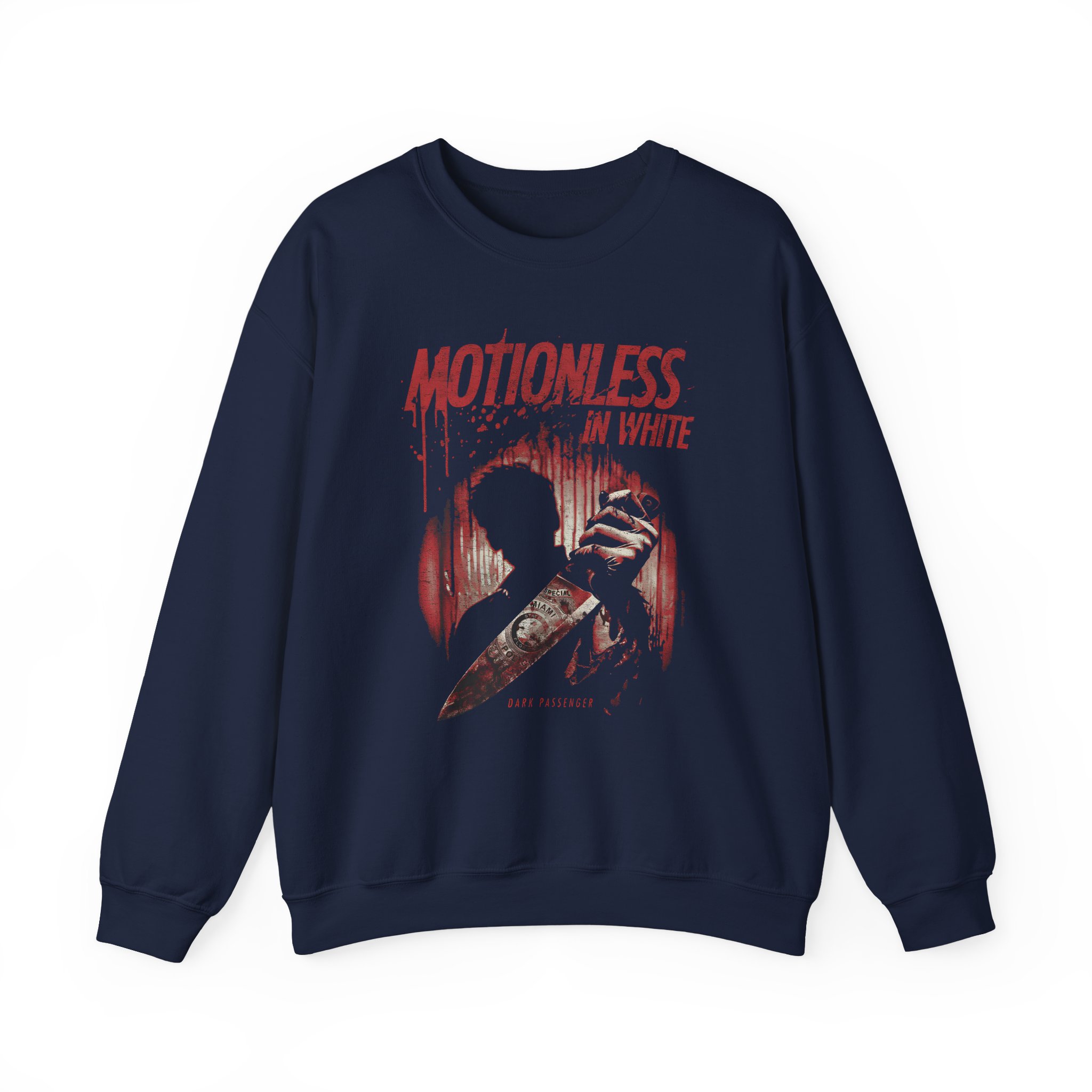 Motionless in White Dark Passenger Unisex Heavy Blendâ„¢ Crewneck Sweatshirt