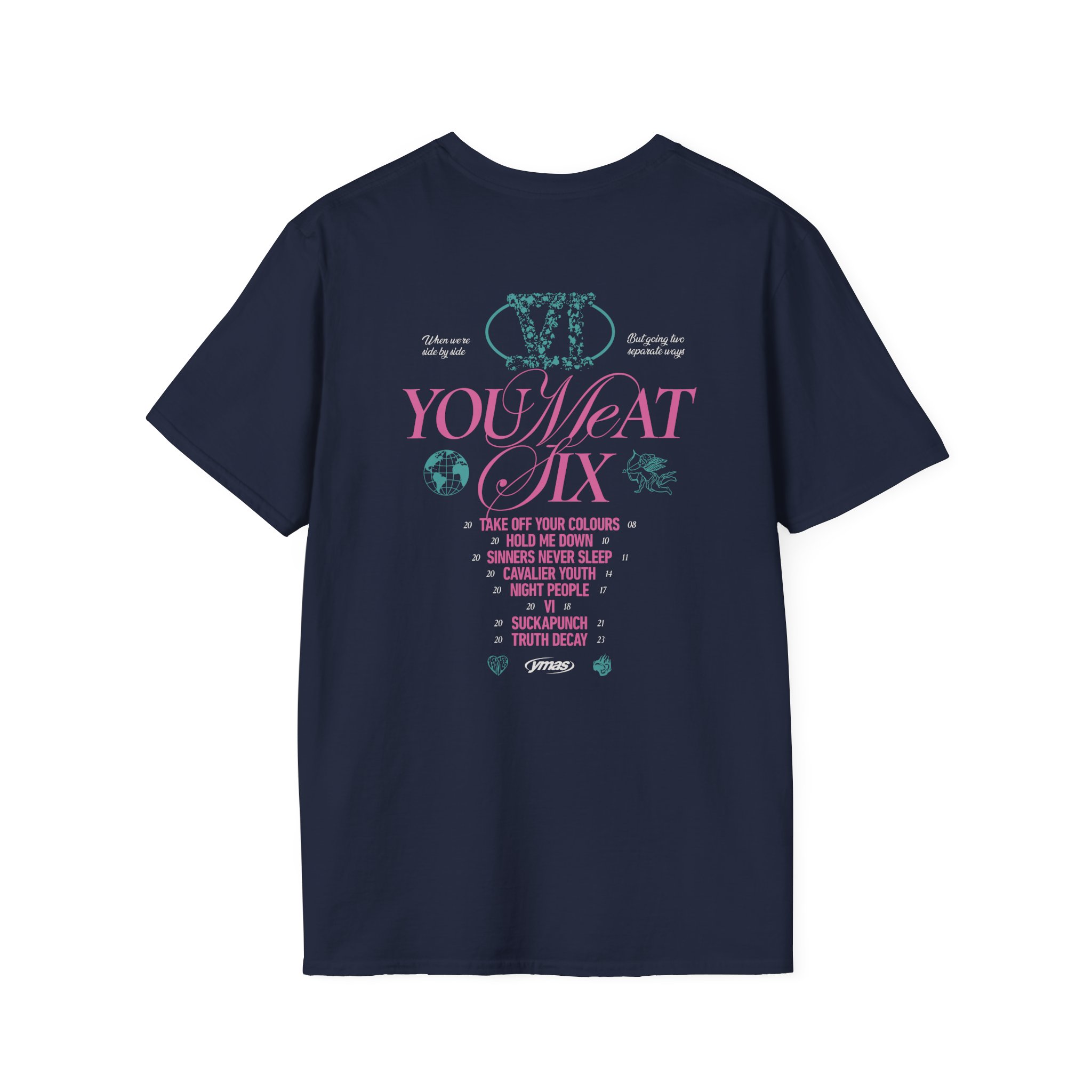 You Me at Six This is the End Albums Unisex Softstyle T-Shirt