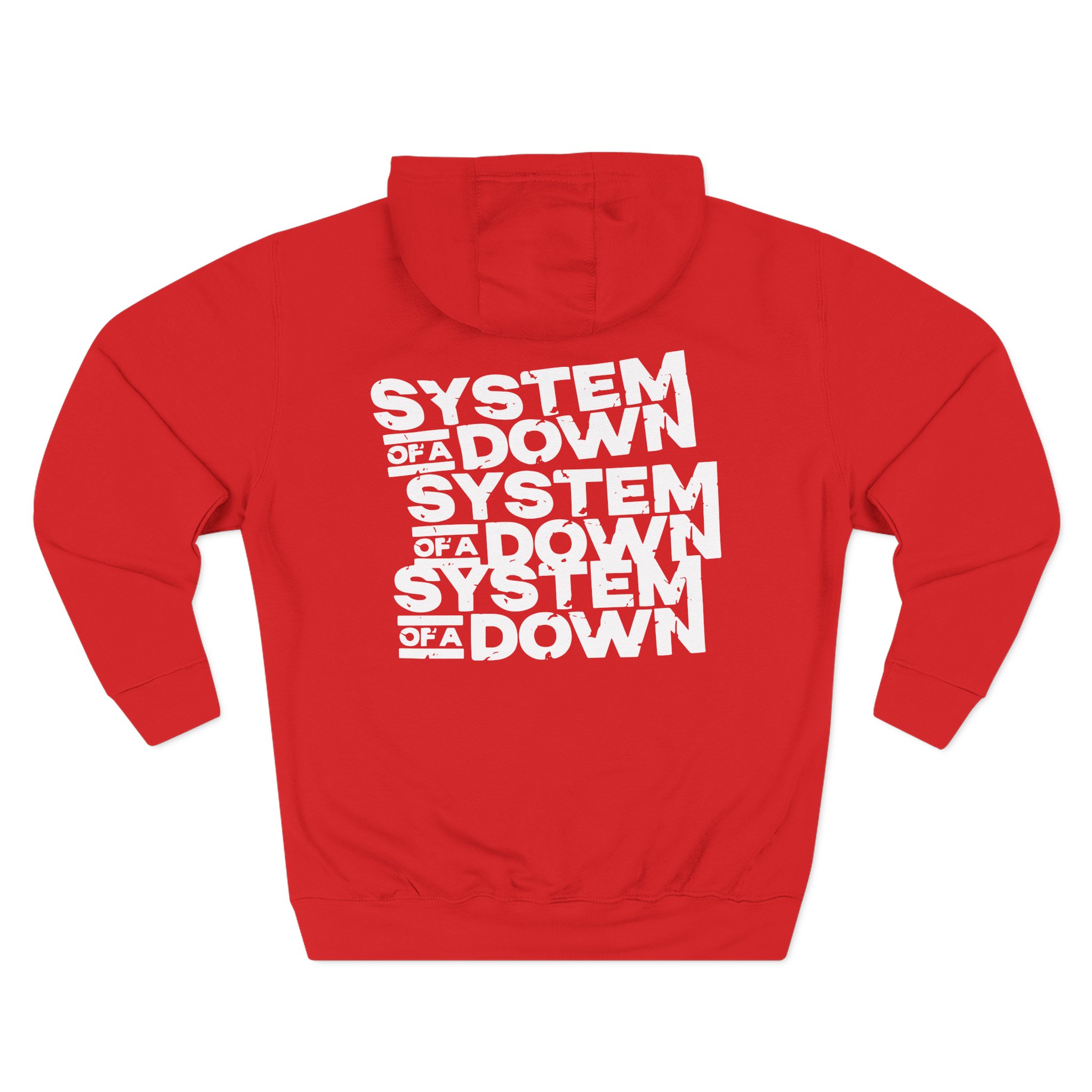 System of a Down Awake Distressed Three-Panel Fleece Hoodie