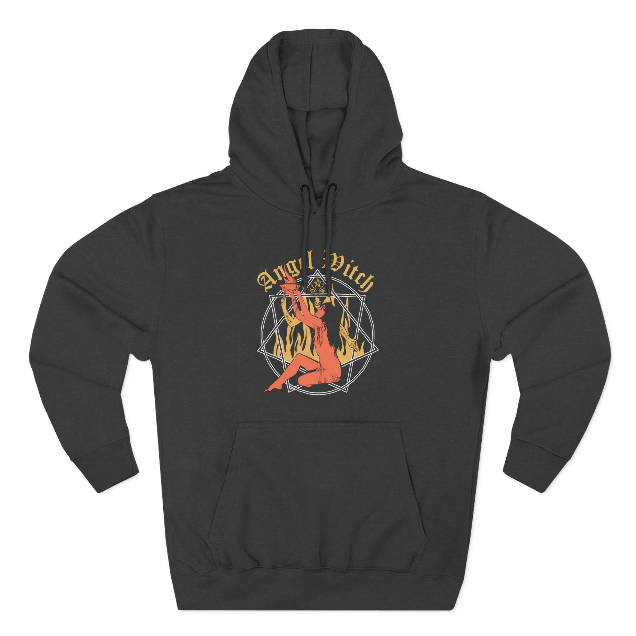 Angel Witch Priestess Three-Panel Fleece Hoodie