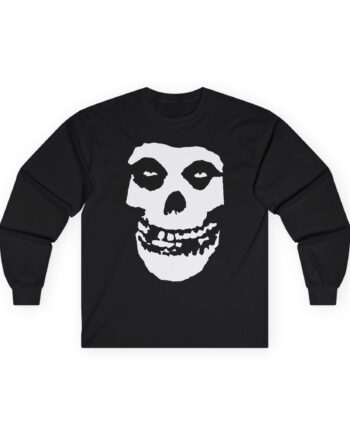 Misfits Classic Fiend Skull Unisex Ultra Cotton Long Sleeve Tee
