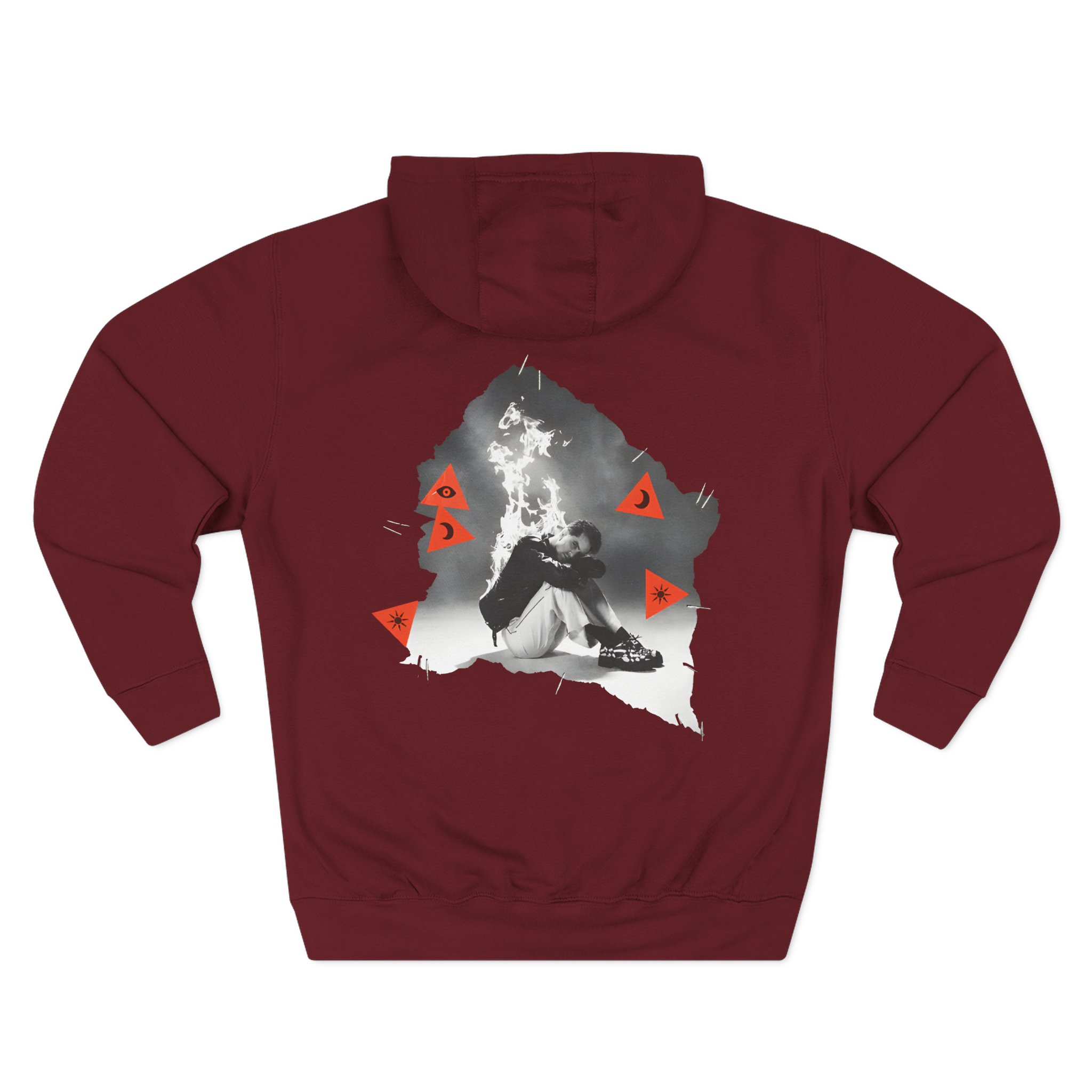 Panic at the Disco Eu/uk Tour Three-Panel Fleece Hoodie