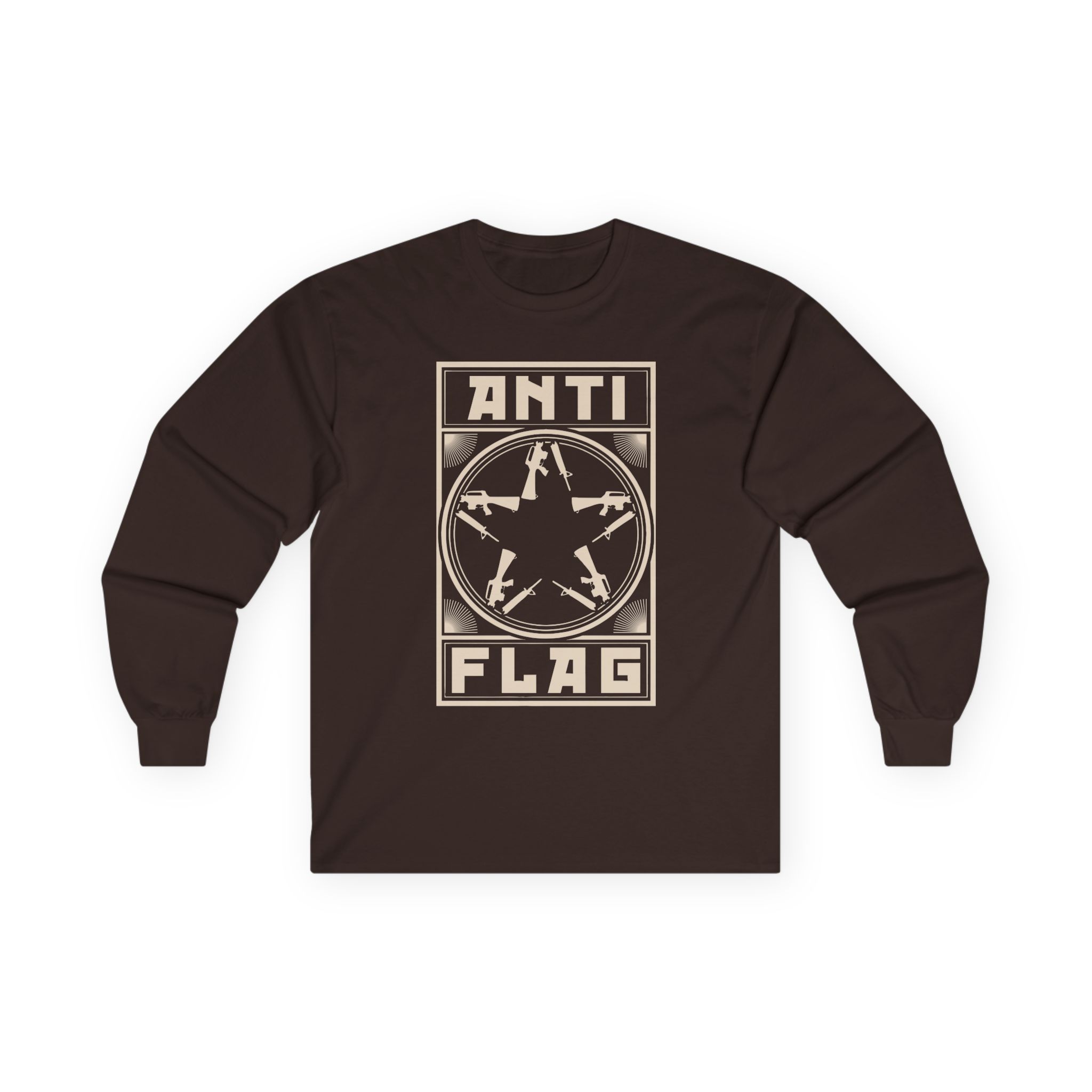 Anti Flag Comrade Gunstar Unisex Ultra Cotton Long Sleeve Tee