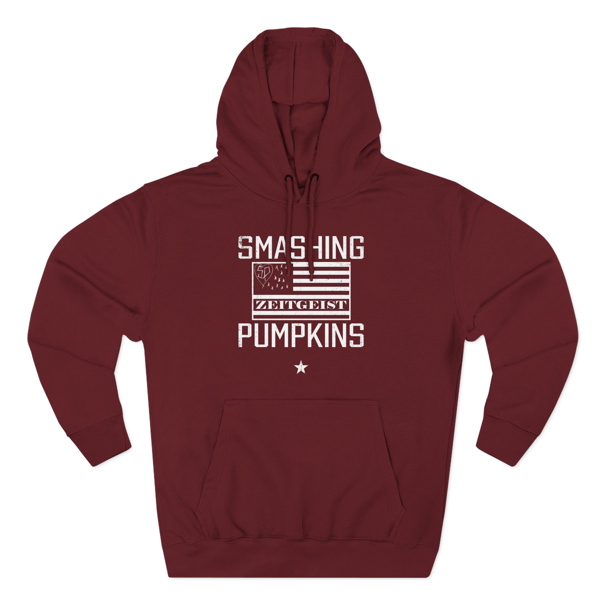 The Smashing Pumpkins Had to Laugh Three-Panel Fleece Hoodie
