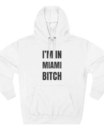 Broski Report Three-Panel Fleece Hoodie