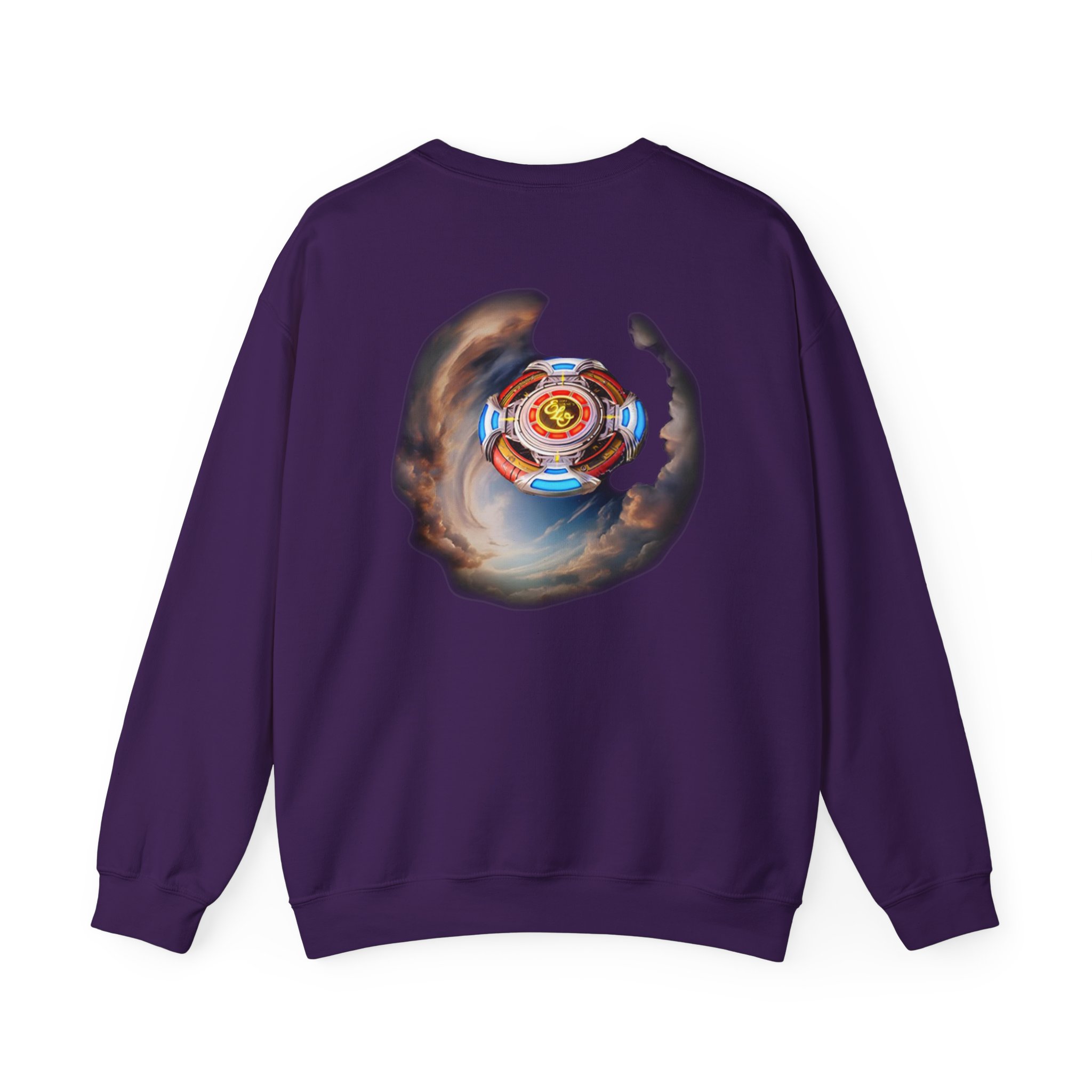 Elo Spaceship Sky Unisex Heavy Blendâ„¢ Crewneck Sweatshirt