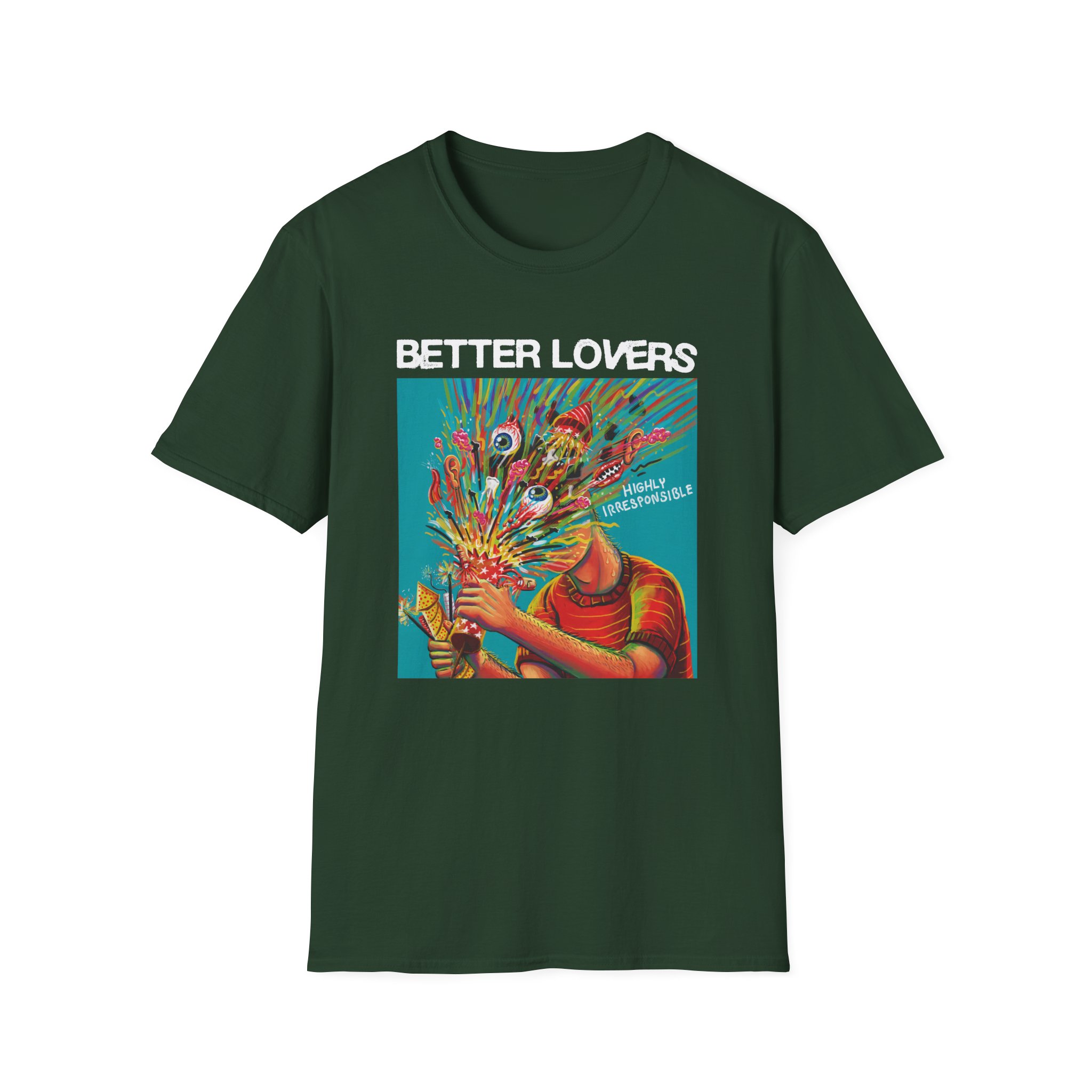 Better Lovers Highly Irresponsible Album Art Unisex Softstyle T-Shirt