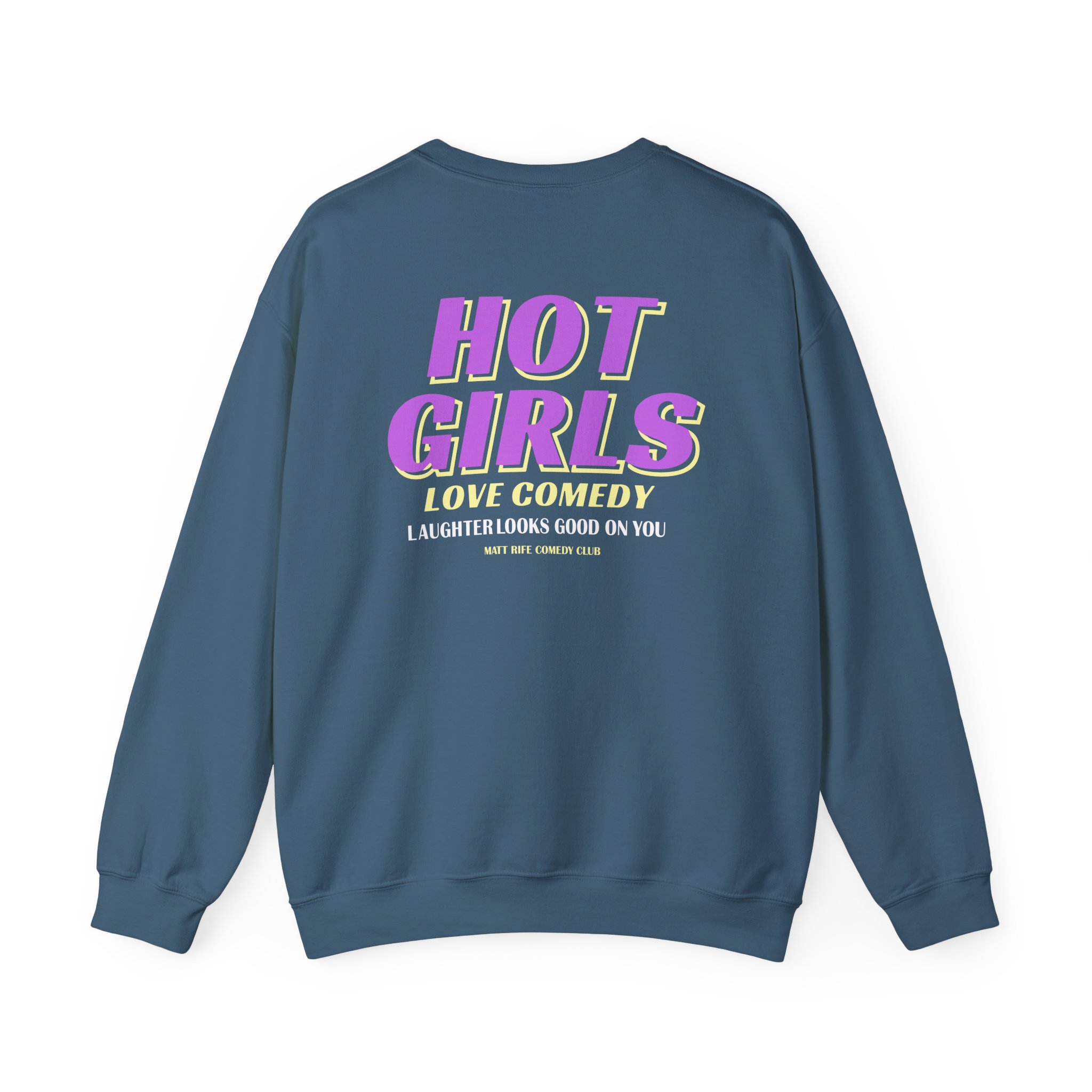 Matt Rife Hot Girls Love Comedy Unisex Heavy Blendâ„¢ Crewneck Sweatshirt