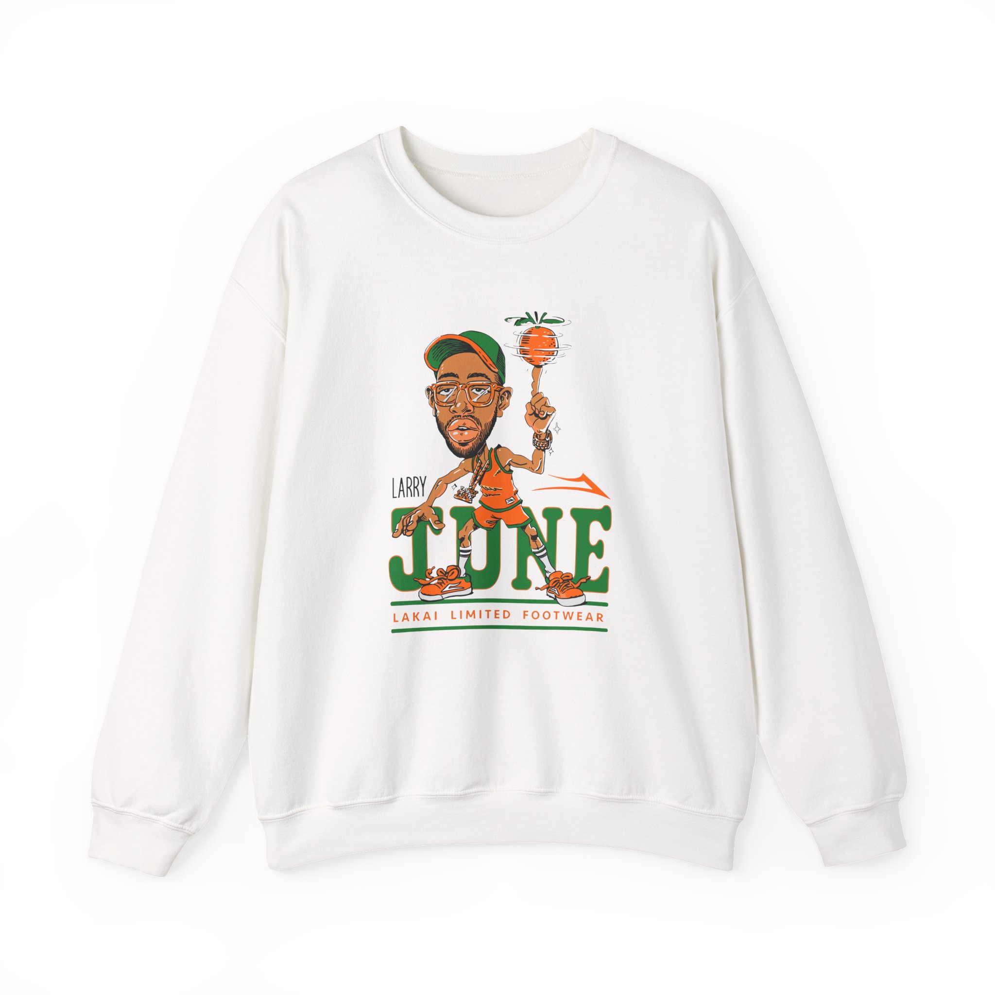 Larry June X Lakai Unisex Heavy Blendâ„¢ Crewneck Sweatshirt