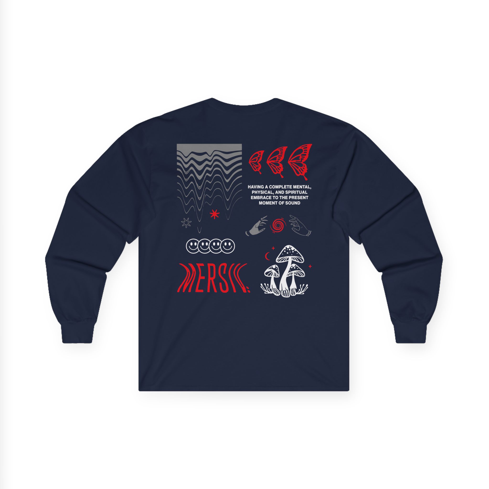 Mersiv Atl Unisex Ultra Cotton Long Sleeve Tee