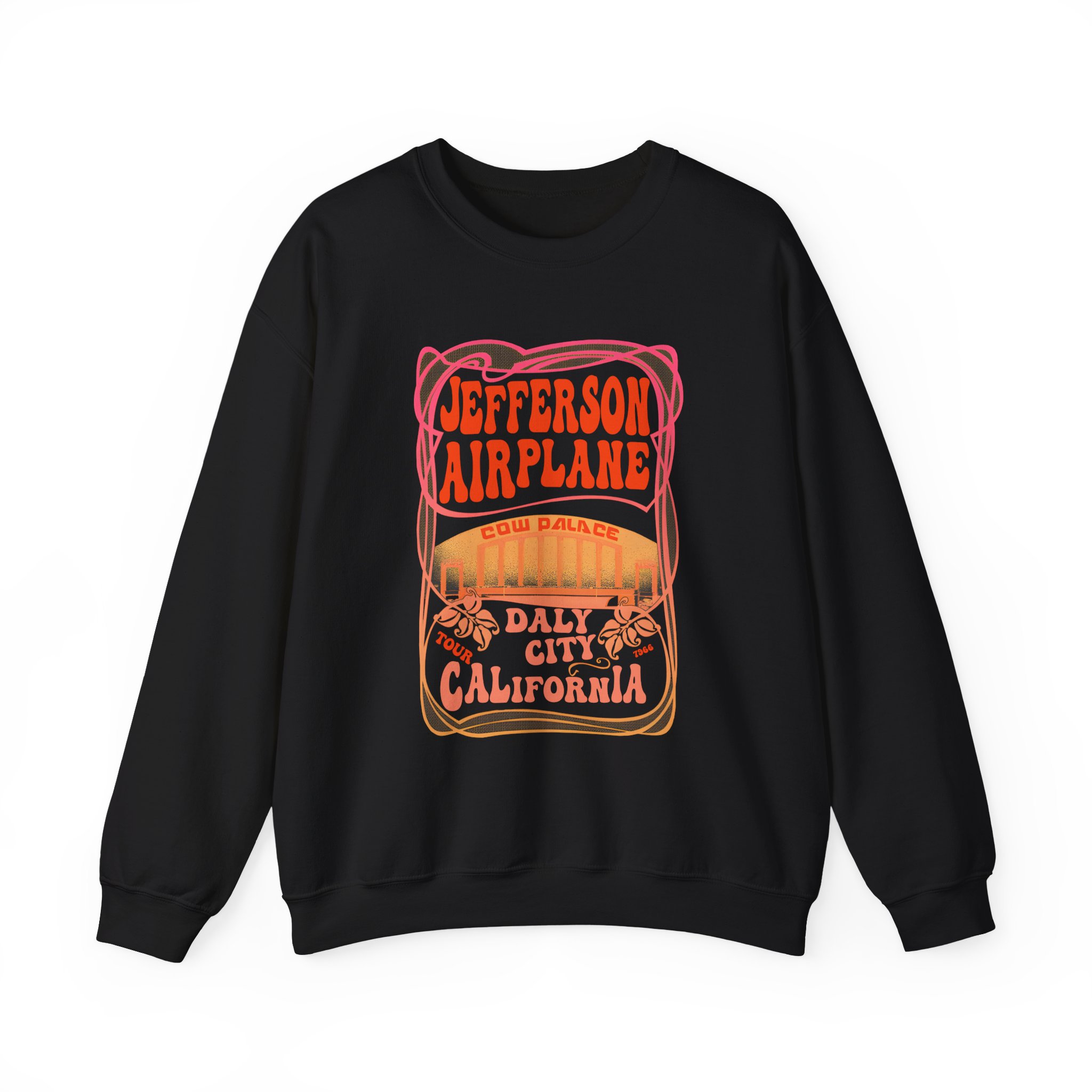 Jefferson Airplane Daly City Tour Unisex Heavy Blendâ„¢ Crewneck Sweatshirt