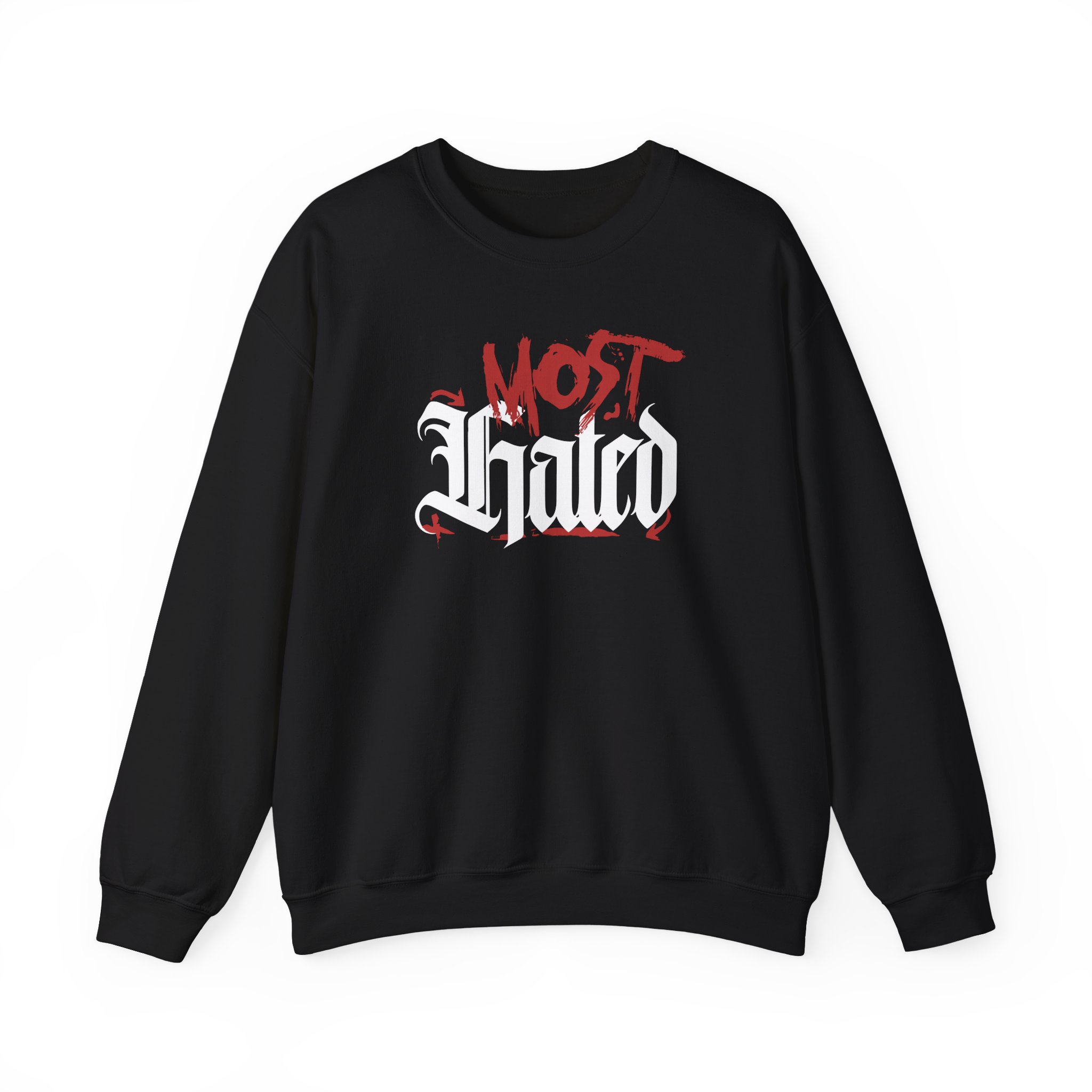 Fredo Bang Most Hated Unisex Heavy Blendâ„¢ Crewneck Sweatshirt