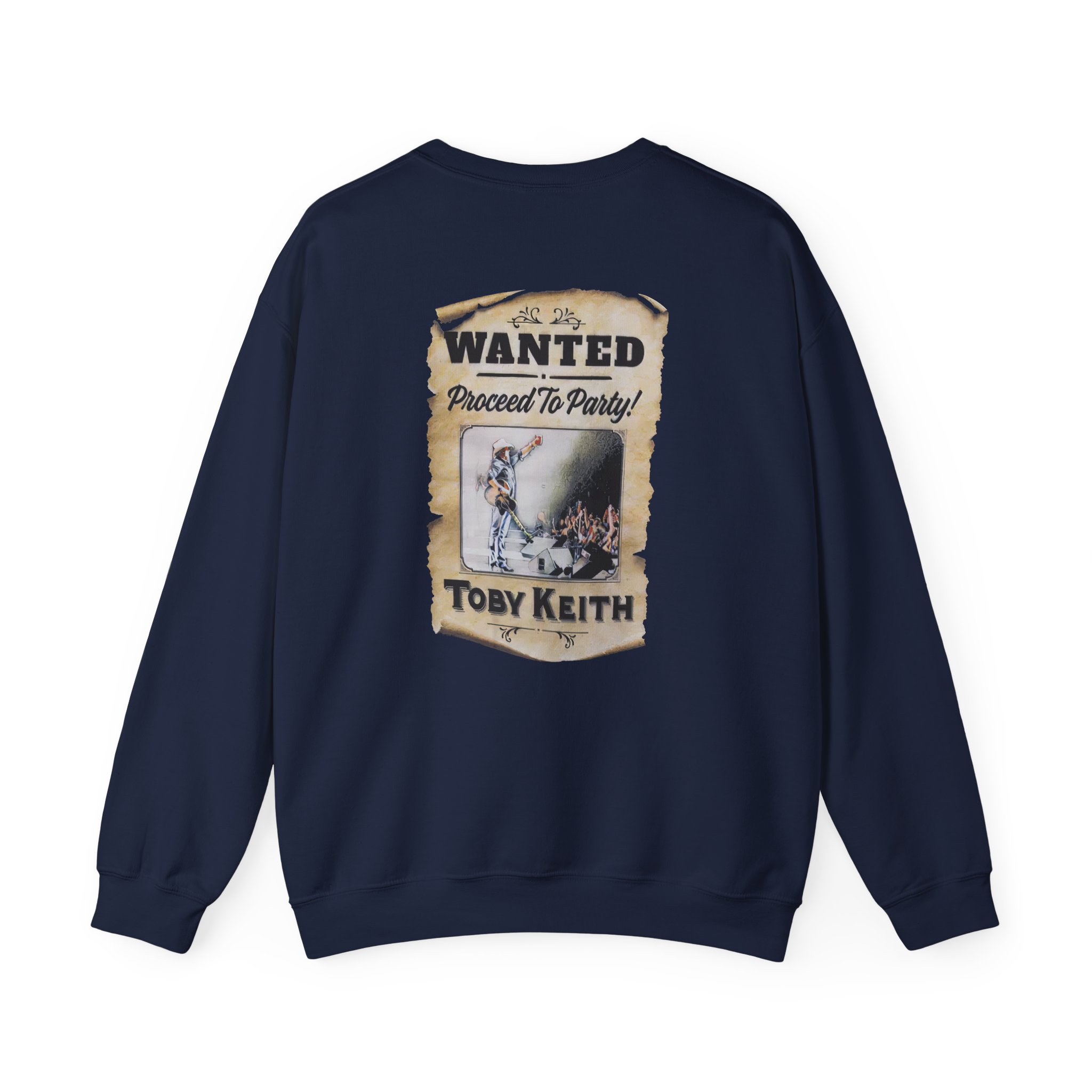 Toby Keith Proceed to Party Unisex Heavy Blendâ„¢ Crewneck Sweatshirt