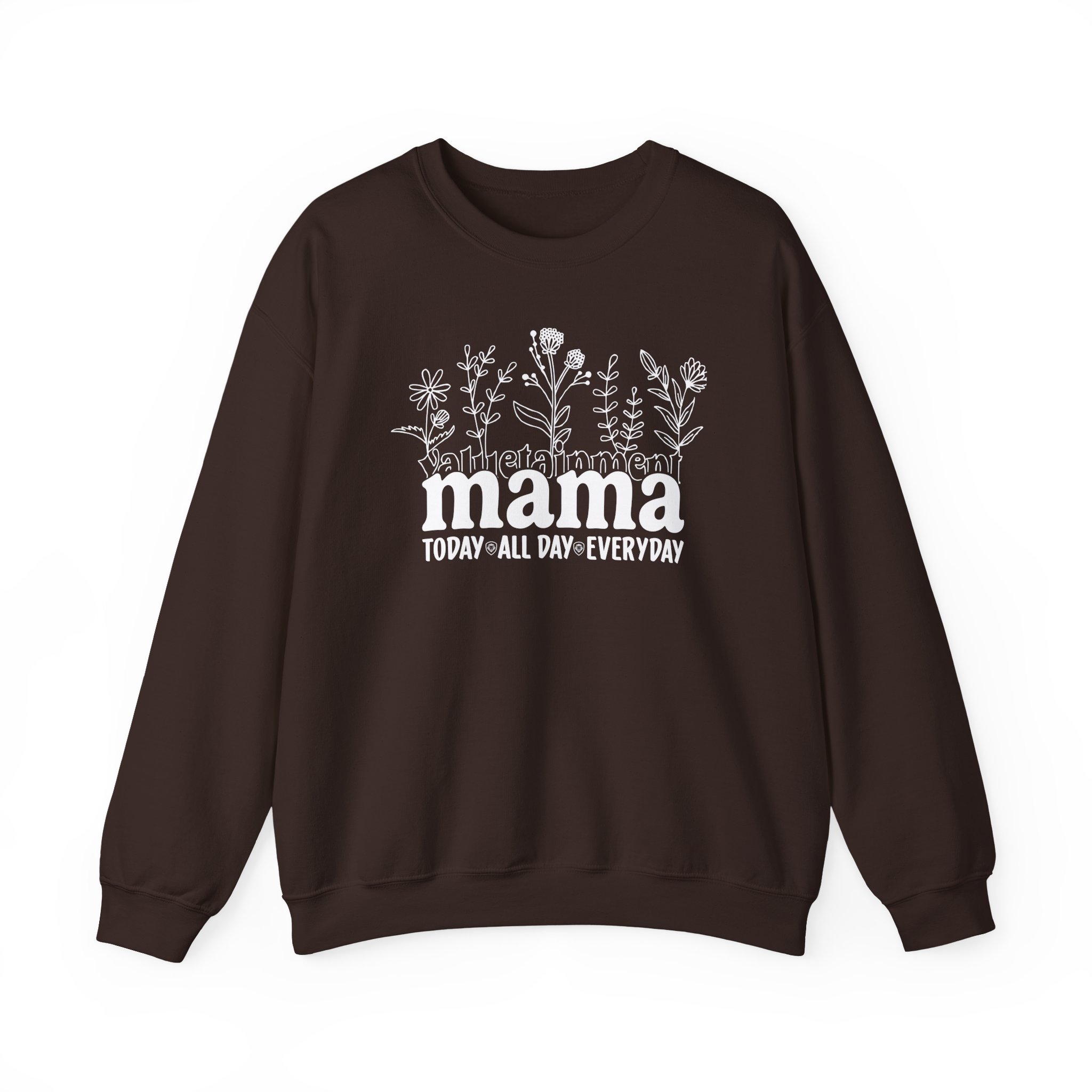 Valuetainment Future Looks Bright Lilac Everyday Vt Mama Unisex Heavy Blendâ„¢ Crewneck Sweatshirt
