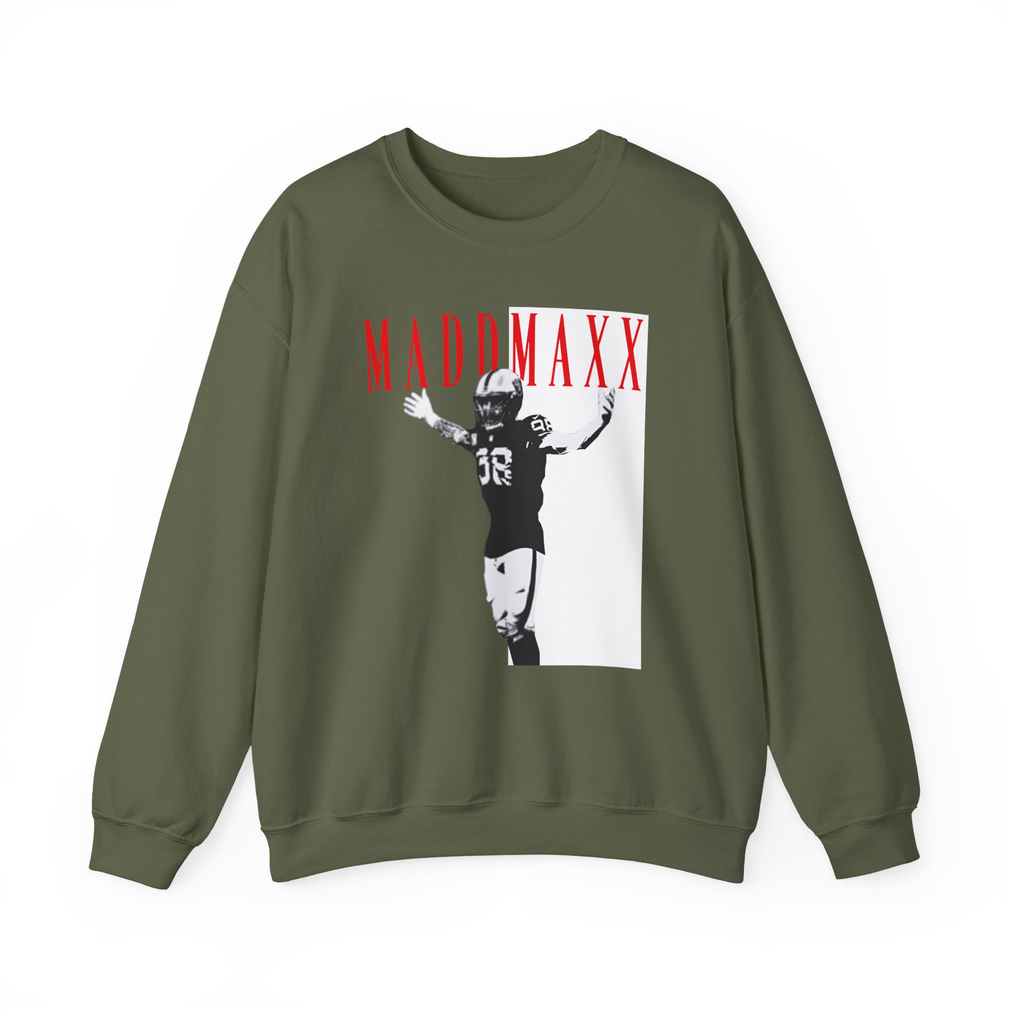 Maxx Crosby Mad Maxx Unisex Heavy Blendâ„¢ Crewneck Sweatshirt