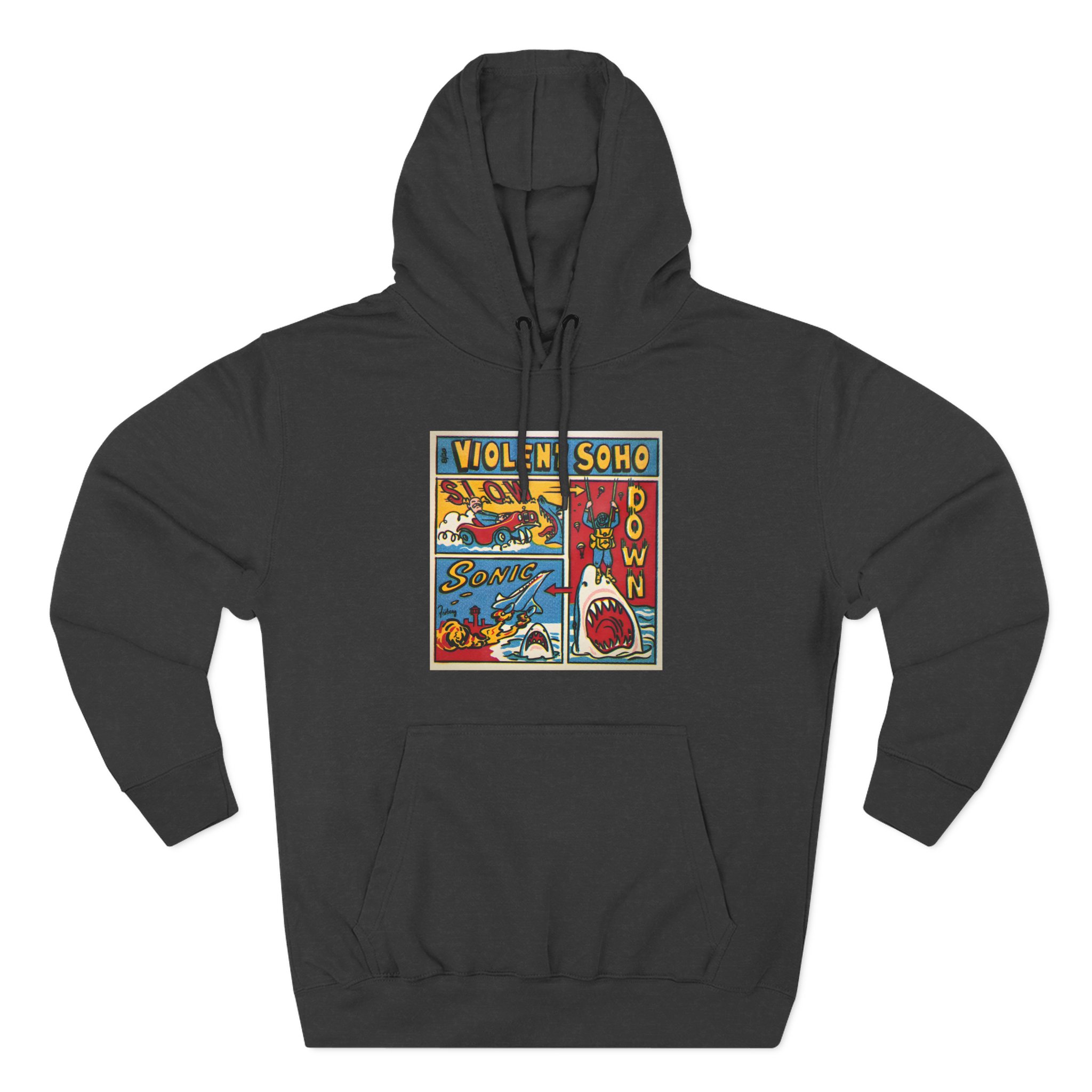 Violent Soho Slow Down Sonic Three-Panel Fleece Hoodie
