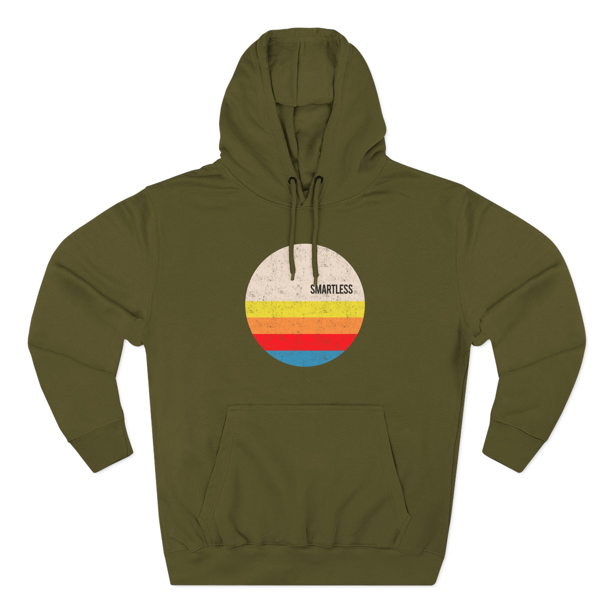 Smartless Three-Panel Fleece Hoodie