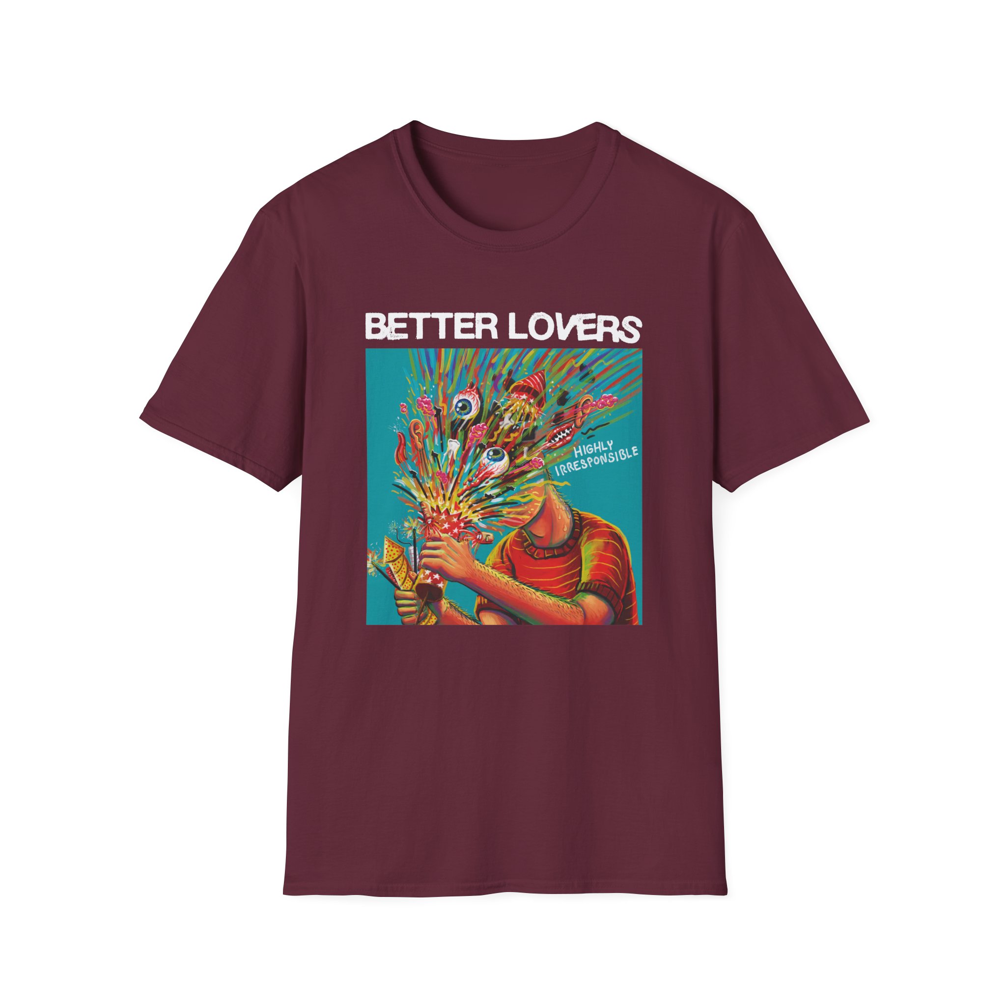 Better Lovers Highly Irresponsible Album Art Unisex Softstyle T-Shirt