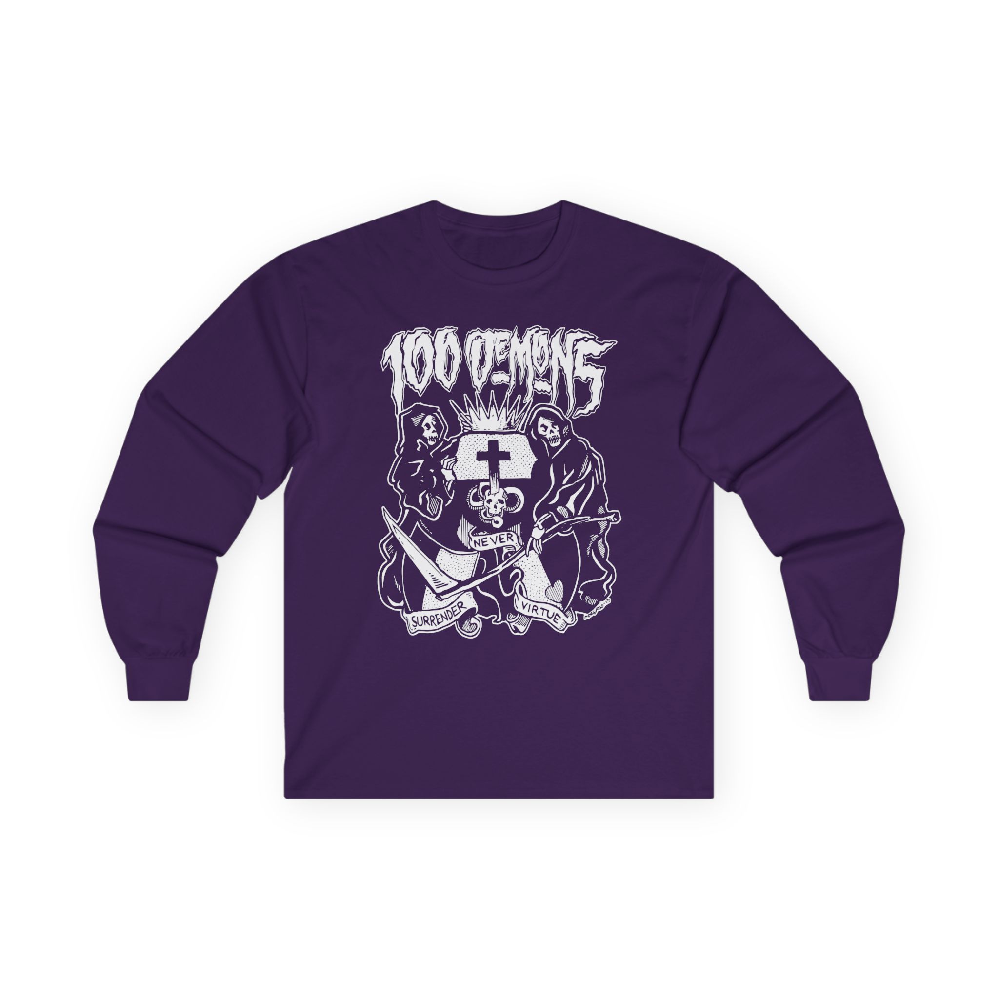 100 Demons Unisex Ultra Cotton Long Sleeve Tee