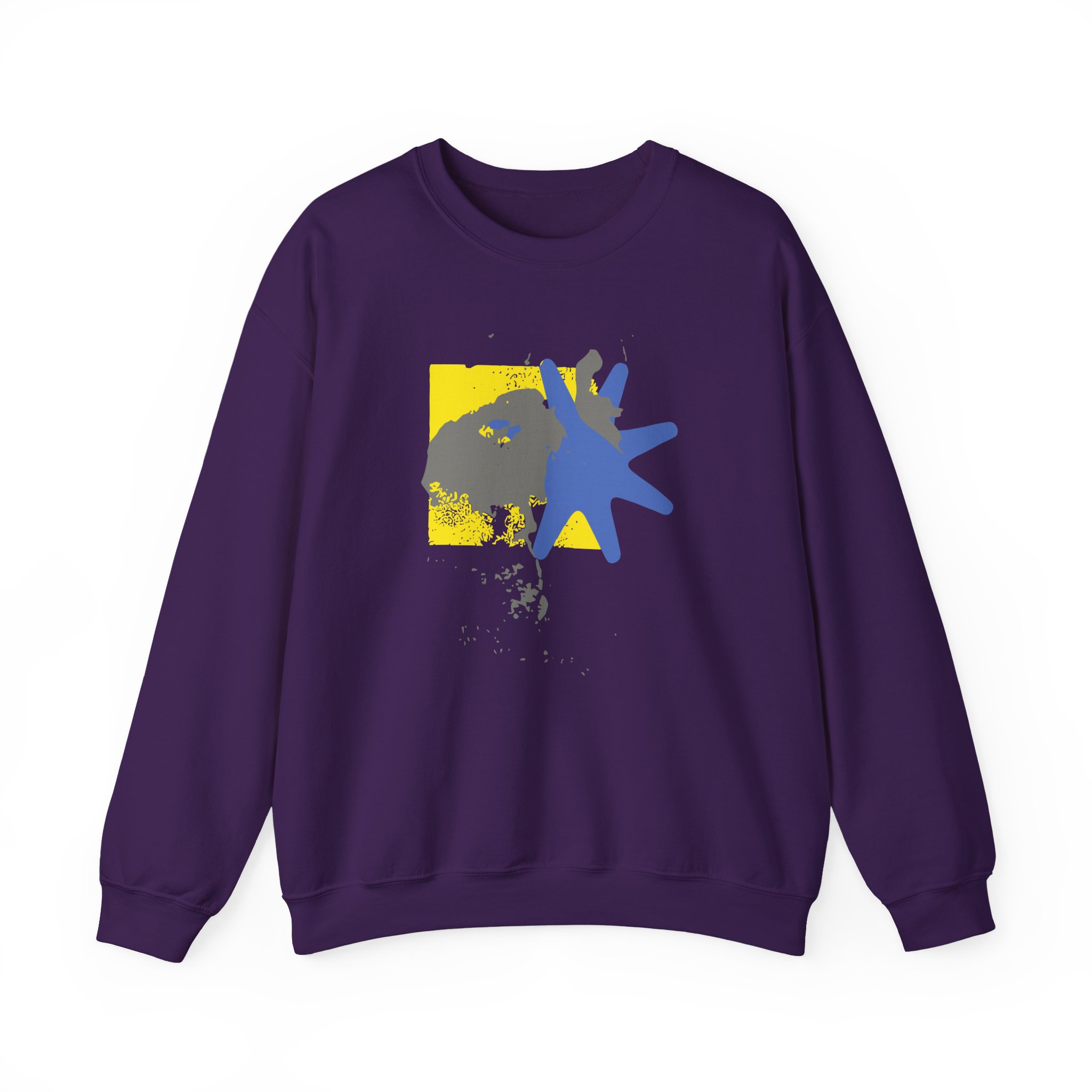 Foxing Shapes Unisex Heavy Blendâ„¢ Crewneck Sweatshirt