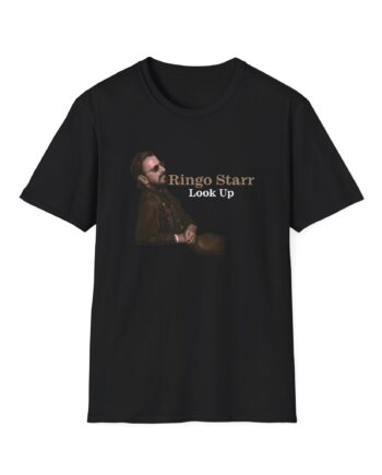 Ringo Starr Look Up Unisex Softstyle T-Shirt