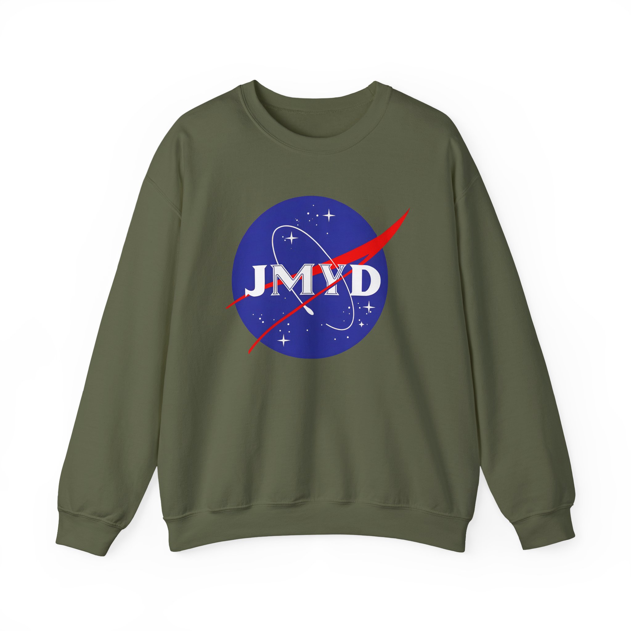 Ymh JMYD: Space Explorers Unisex Heavy Blendâ„¢ Crewneck Sweatshirt