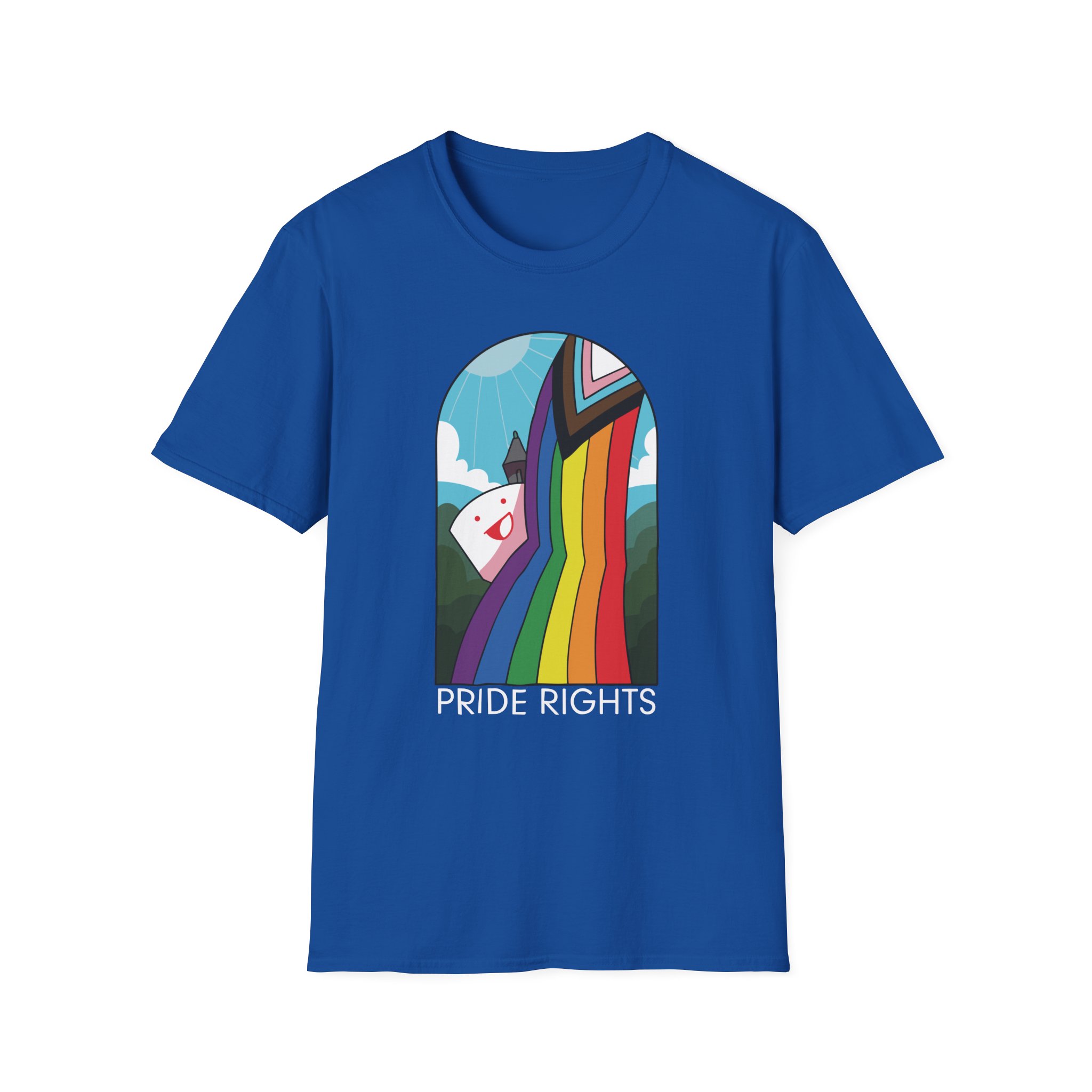 Drawfee Pride Rights Unisex Softstyle T-Shirt