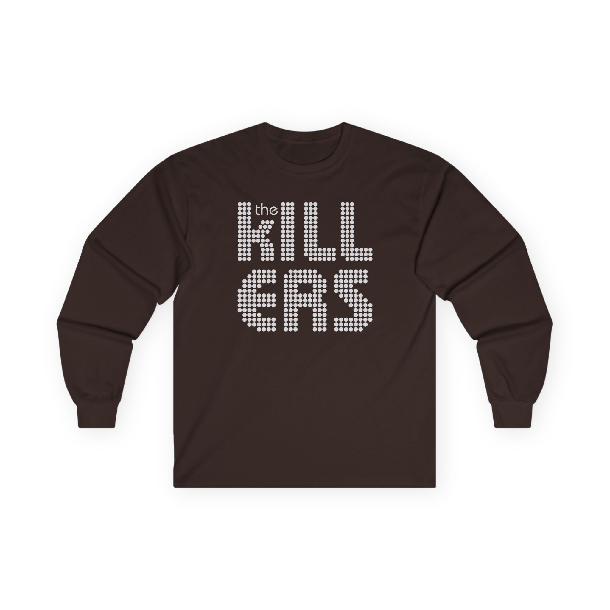 TK Distressed Stacked Logo Unisex Ultra Cotton Long Sleeve Tee