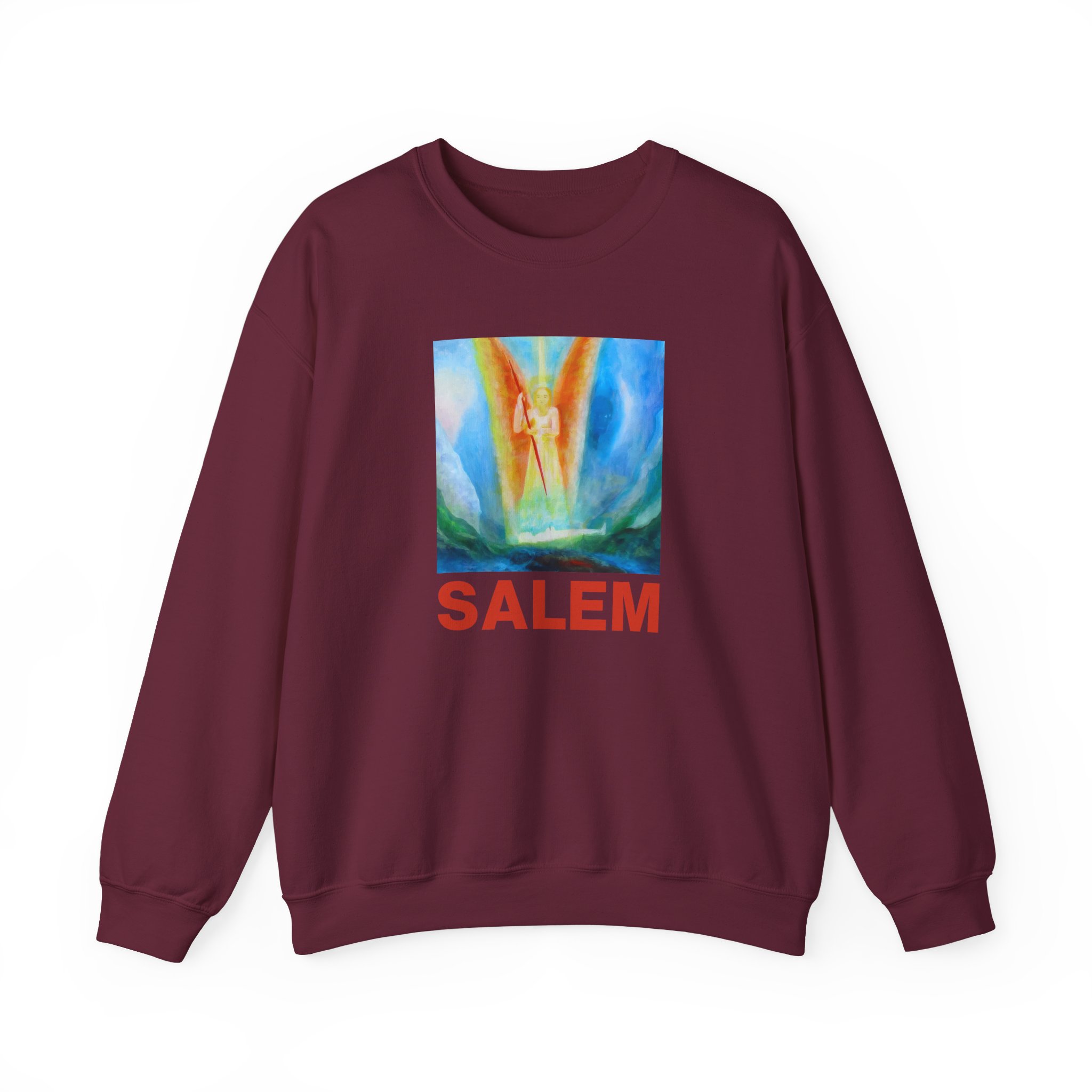 Salem Fires in Heaven Unisex Heavy Blendâ„¢ Crewneck Sweatshirt