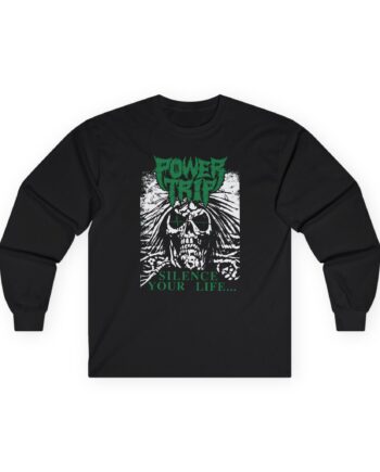 Power Trip Silence Unisex Ultra Cotton Long Sleeve Tee