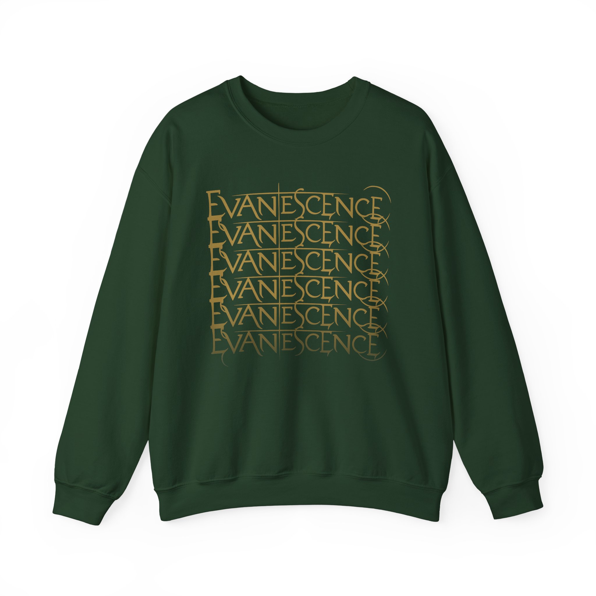 Evanescence Repeat Logo Unisex Heavy Blendâ„¢ Crewneck Sweatshirt