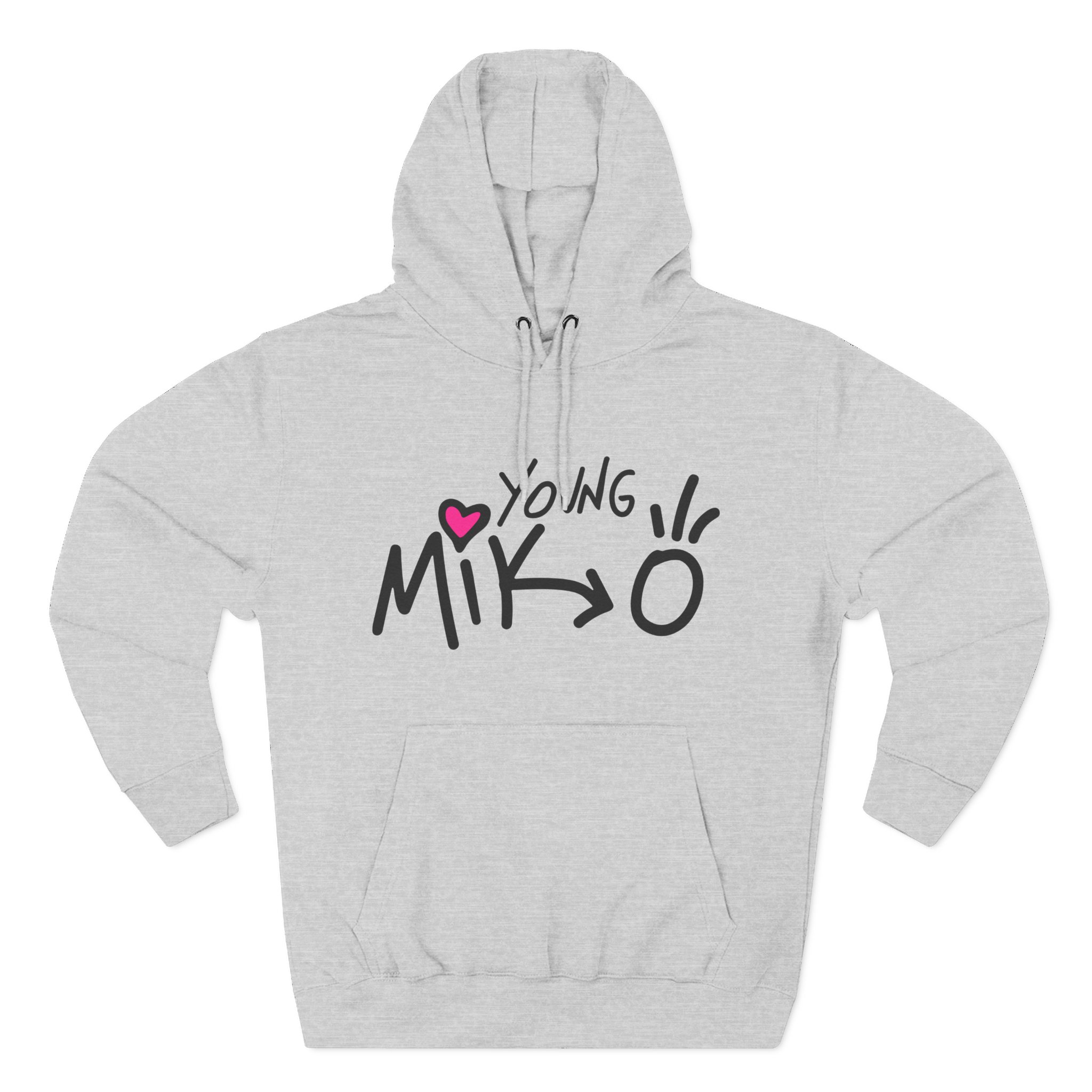 Young Miko Three-Panel Fleece Hoodie