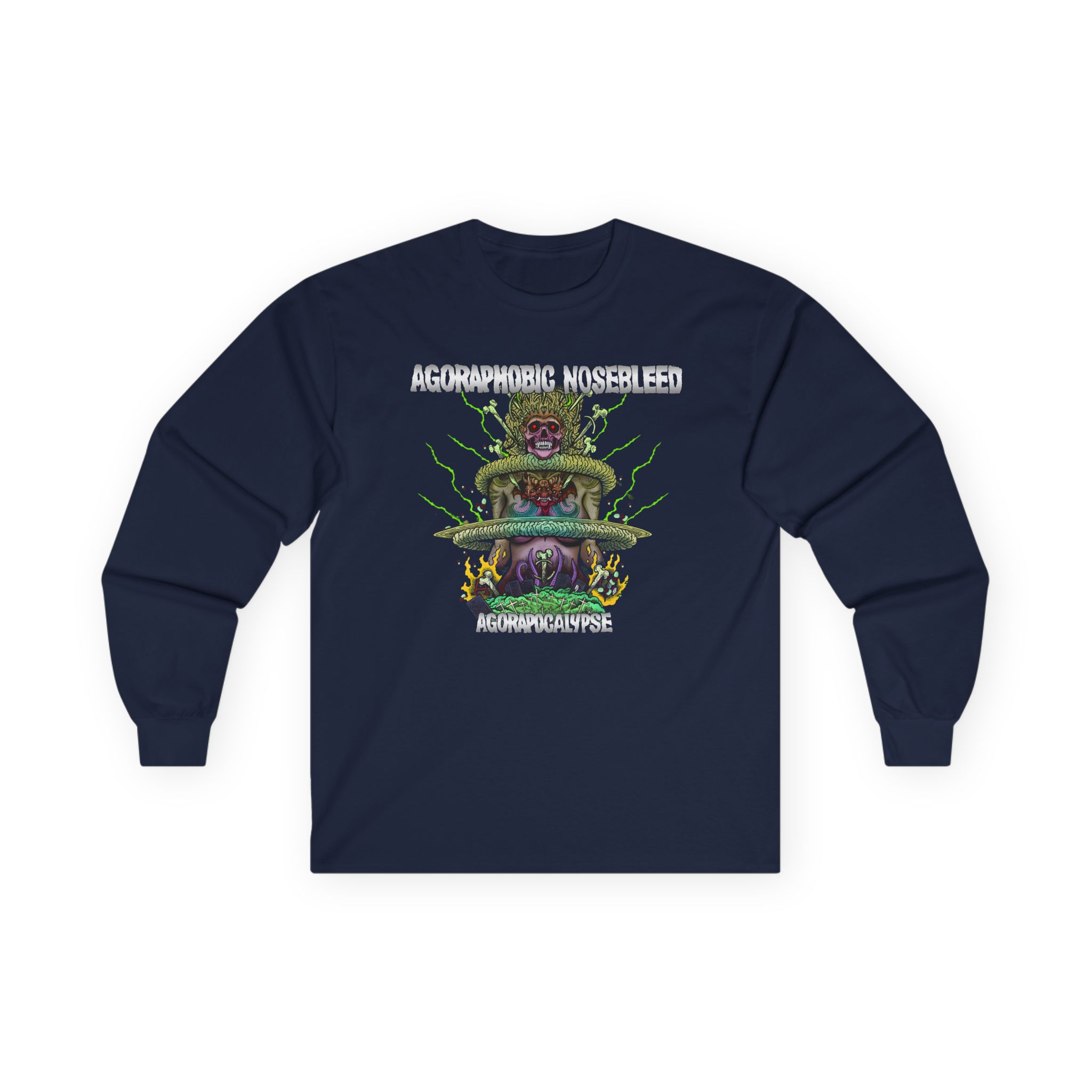 Agoraphobic Nosebleed Agorapocalypse Unisex Ultra Cotton Long Sleeve Tee