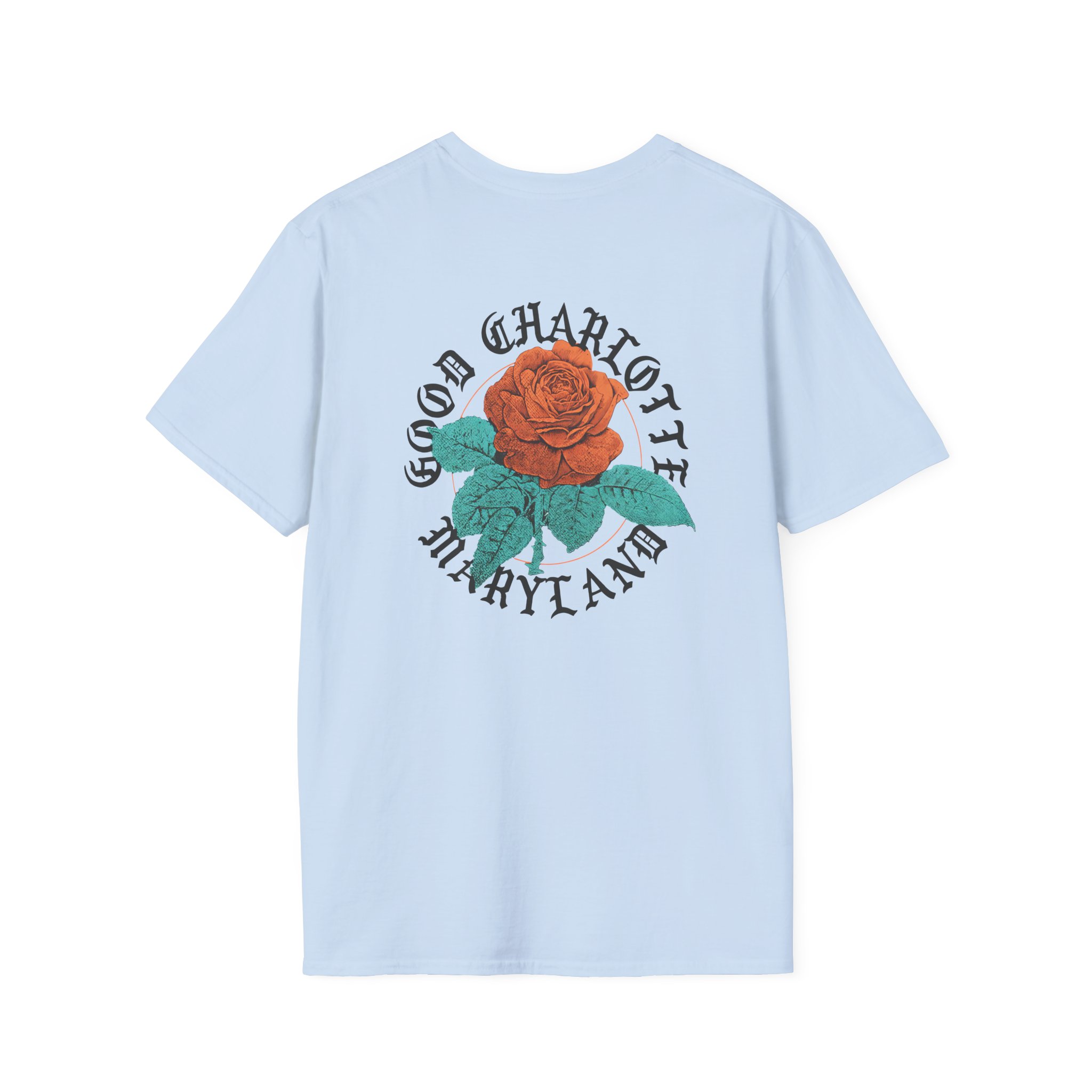 Good Charlotte Rose Maryland Unisex Softstyle T-Shirt