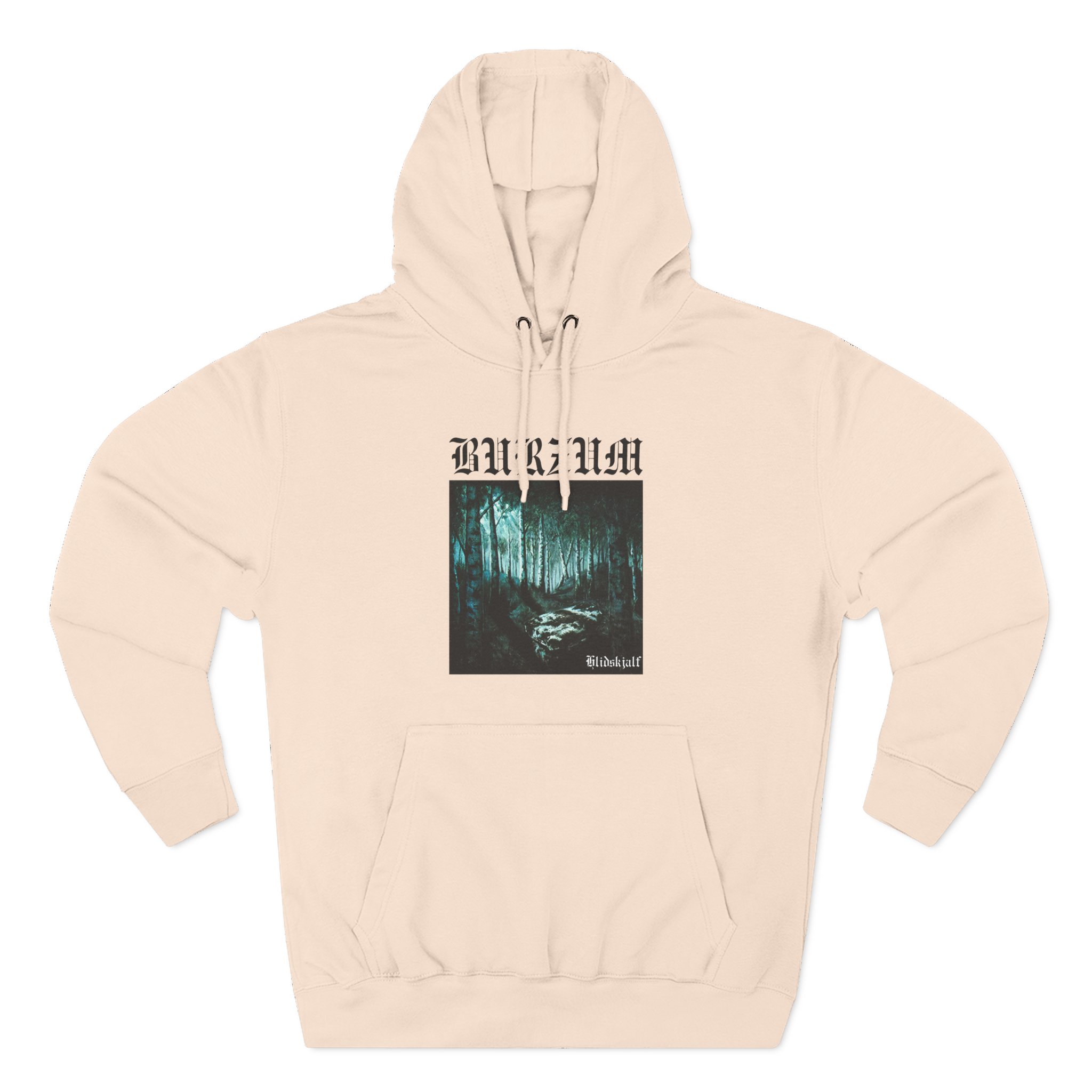Burzum Hlidskjalf Three-Panel Fleece Hoodie