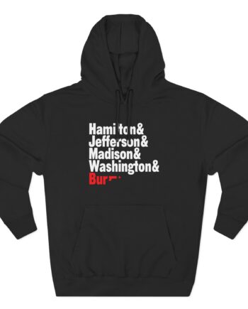 Hamilton Names Three-Panel Fleece Hoodie