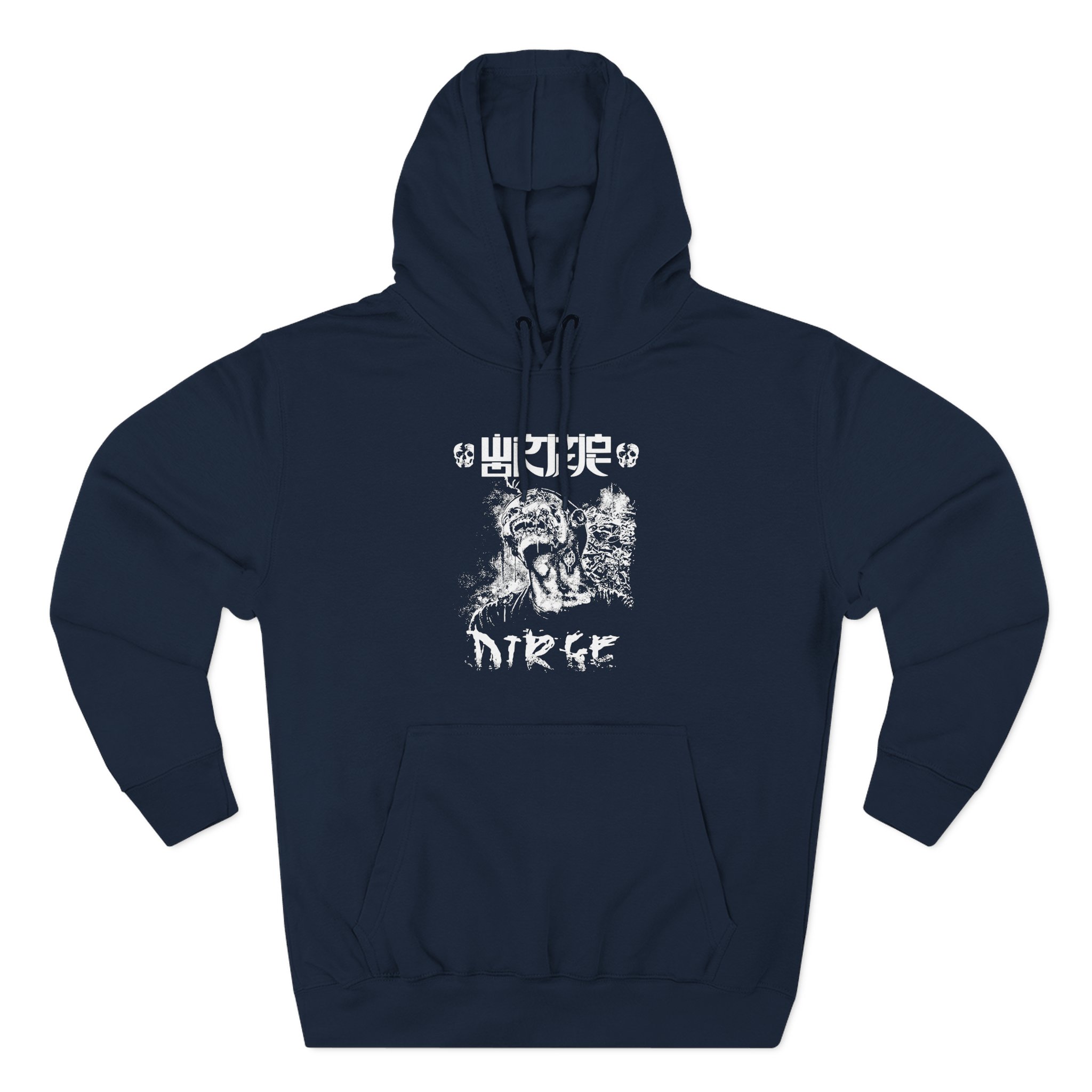Wormrot Dirge Three-Panel Fleece Hoodie