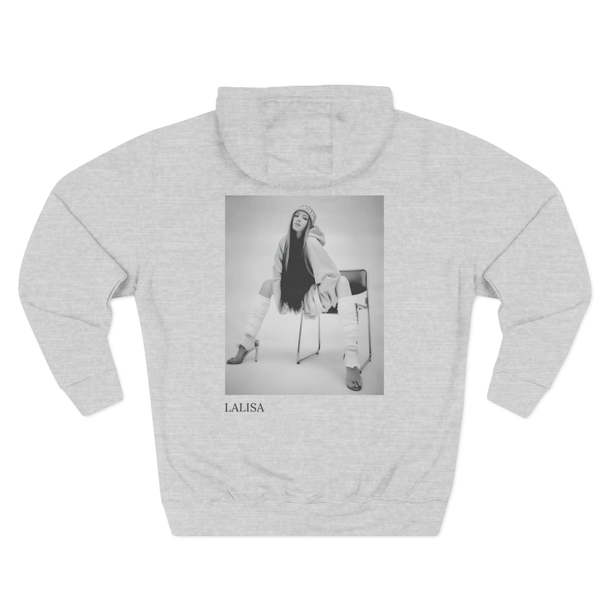 B Lisa Three-Panel Fleece Hoodie