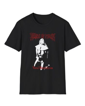 Cradle of Filth Vestal Masturbation Unisex Softstyle T-Shirt