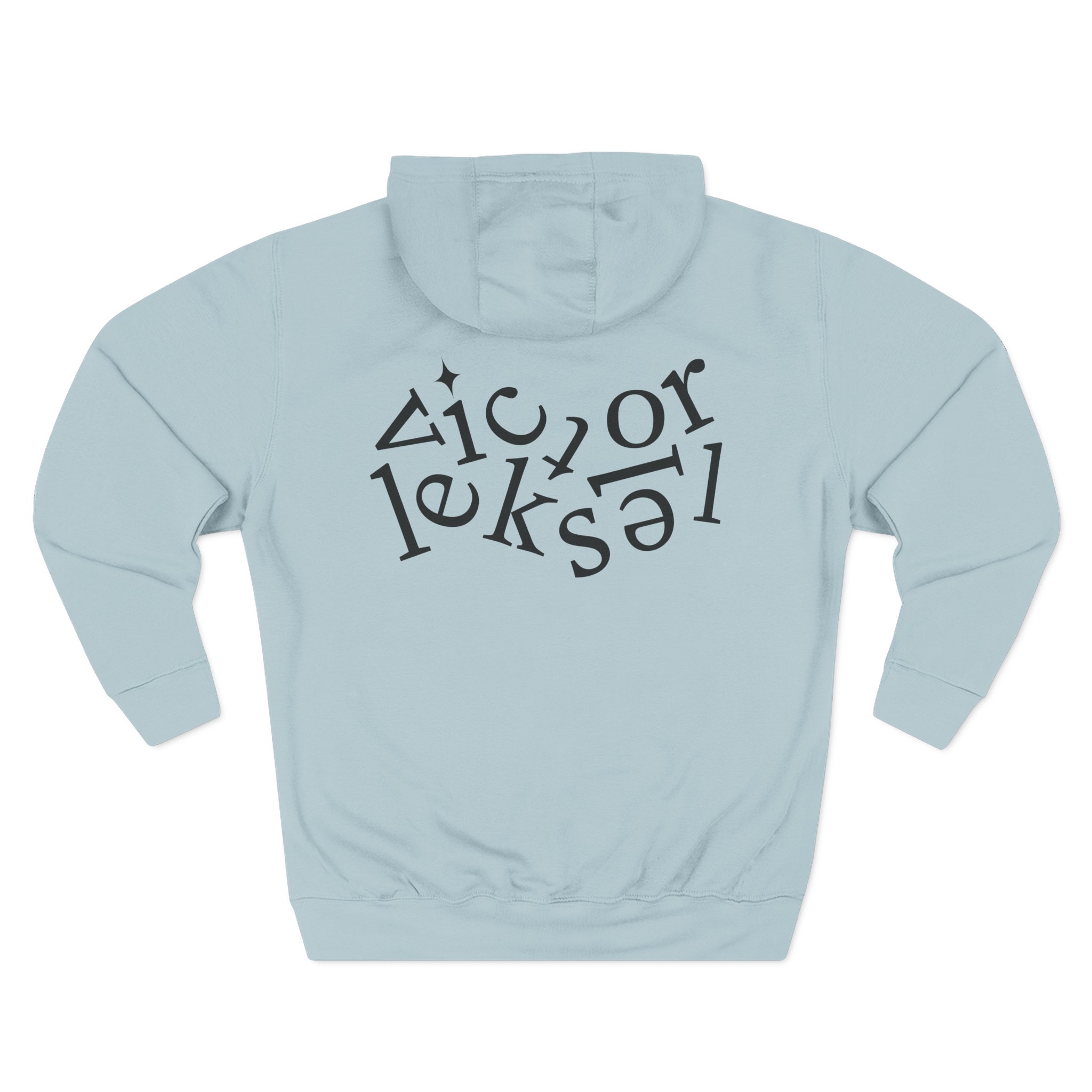 Victor Leksell Three-Panel Fleece Hoodie