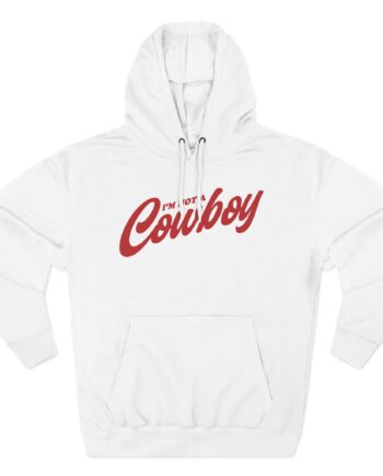 Shaboozey Not a Cowboy Three-Panel Fleece Hoodie