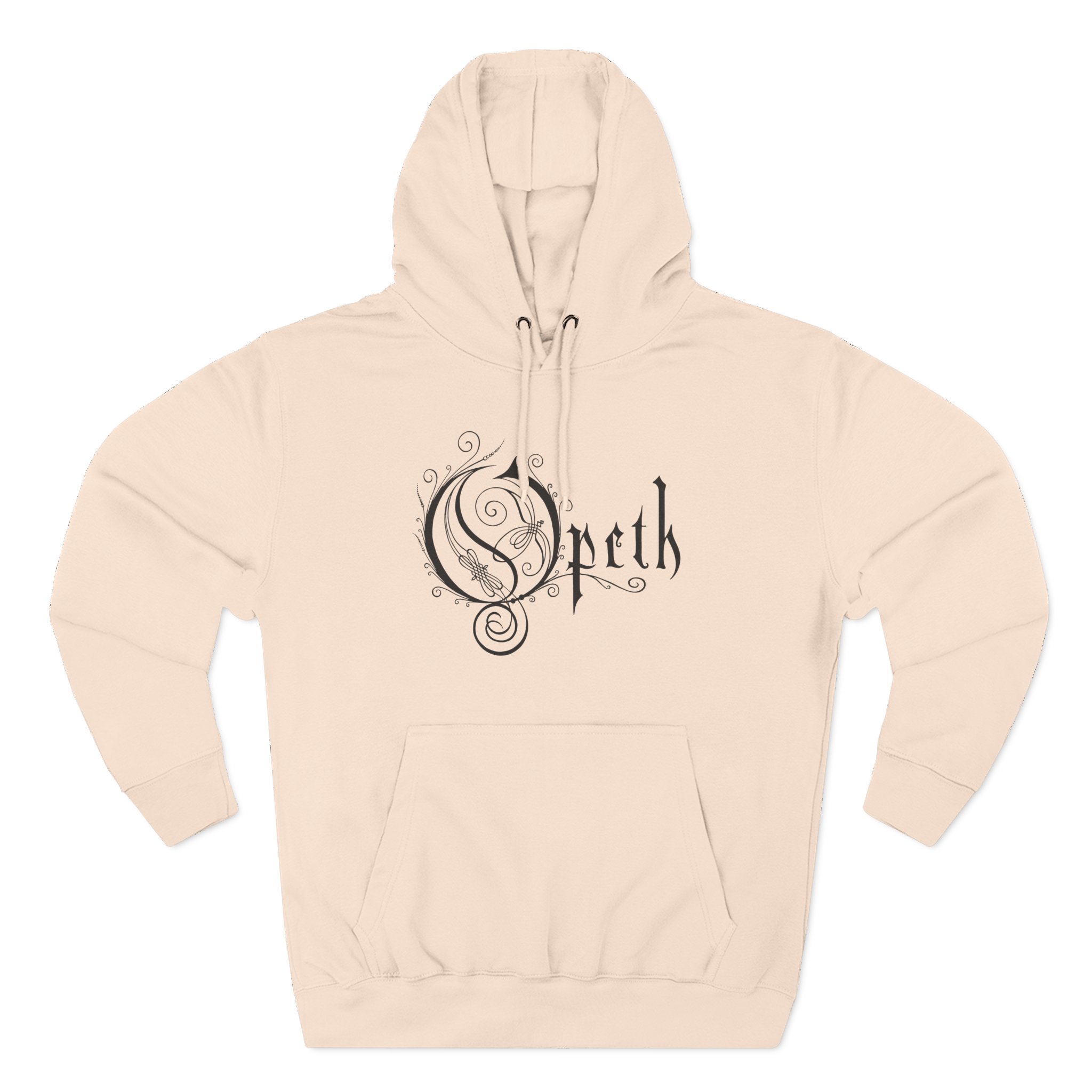 Opeth Logo Three-Panel Fleece Hoodie