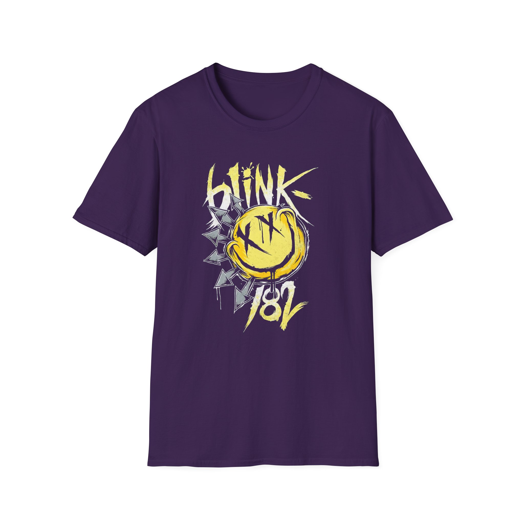 Blink 182 Big Smile Arrows Unisex Softstyle T-Shirt