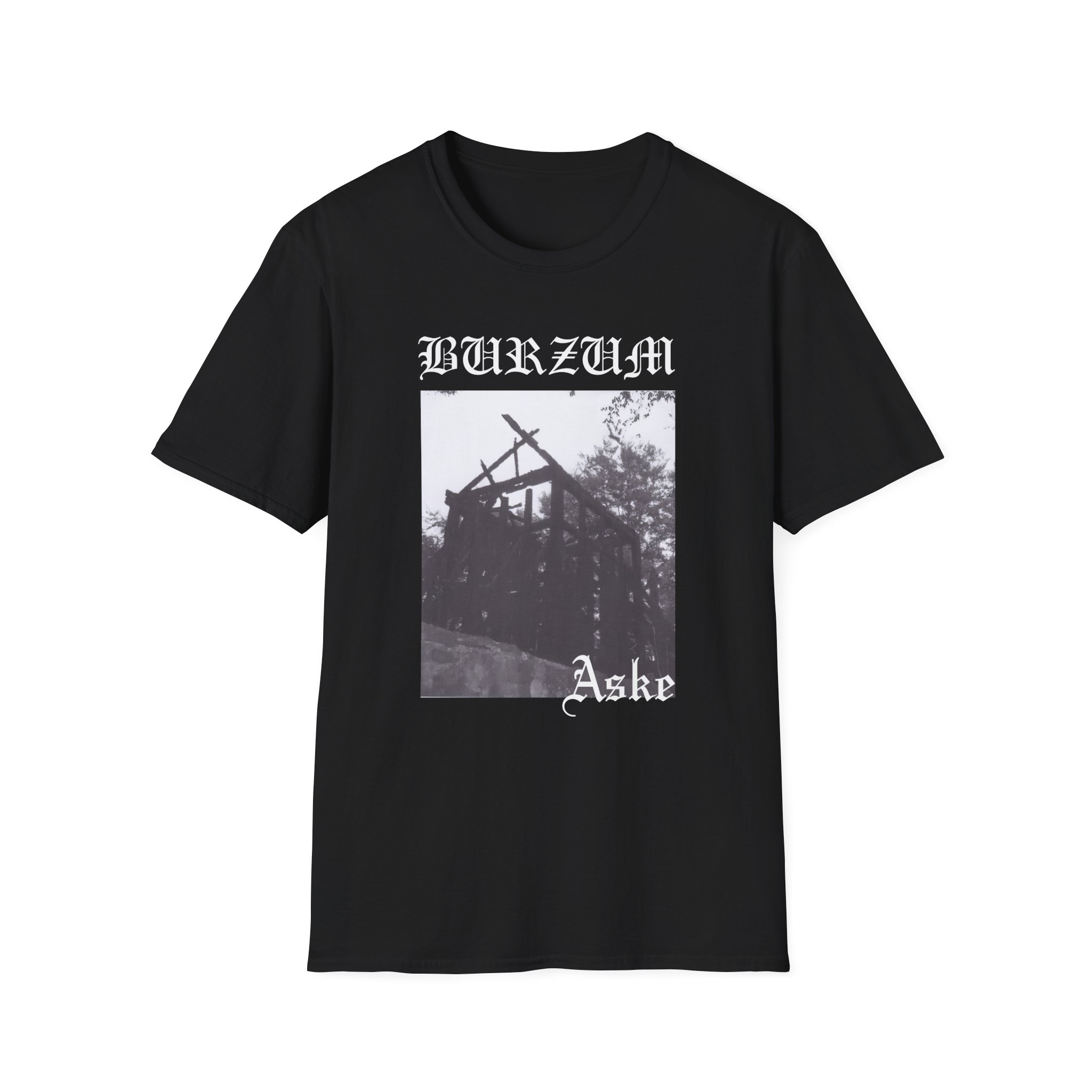 Burzum Aske Unisex Softstyle T-Shirt