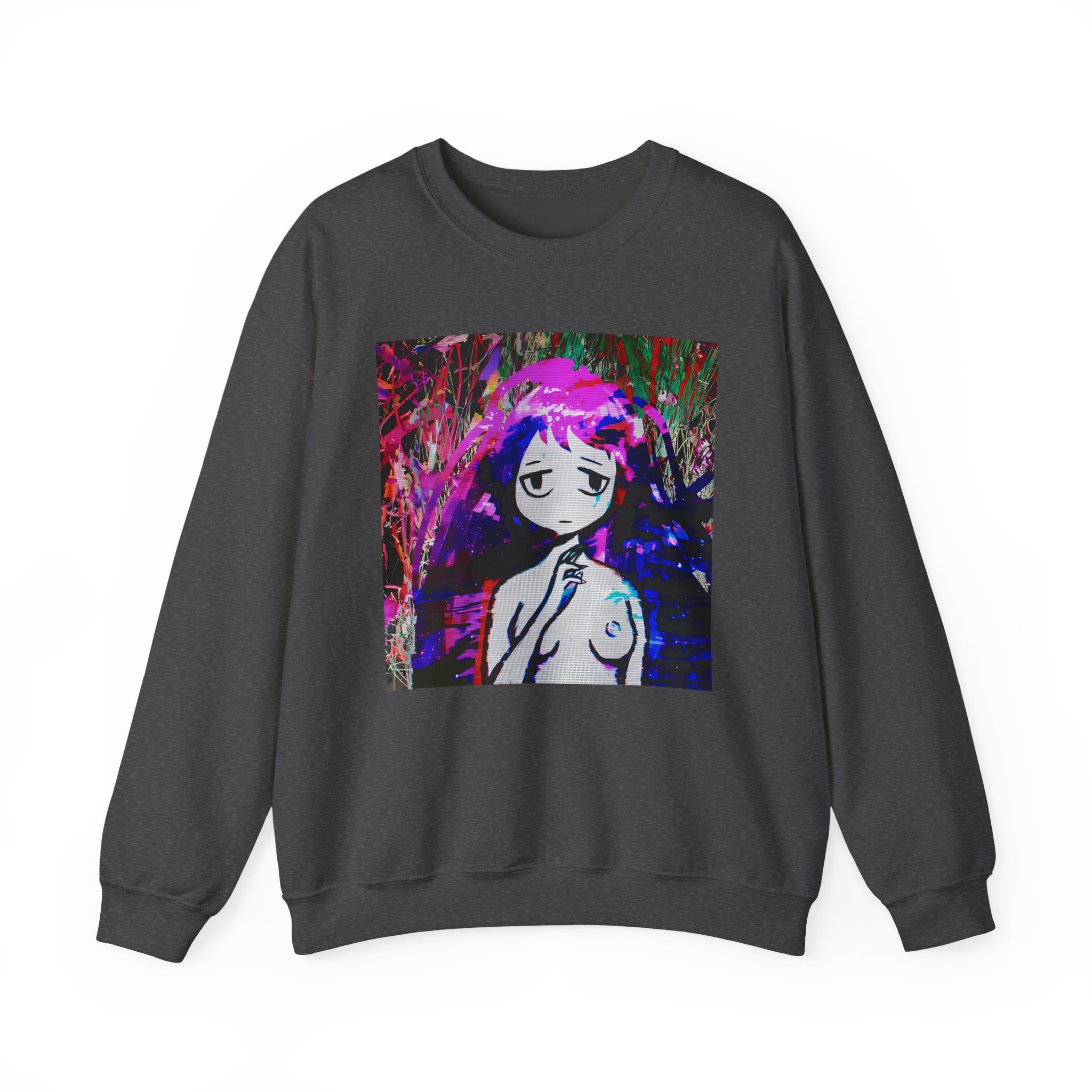 Sewerslvt Draining Love Story 1 Album Cover Unisex Heavy Blendâ„¢ Crewneck Sweatshirt