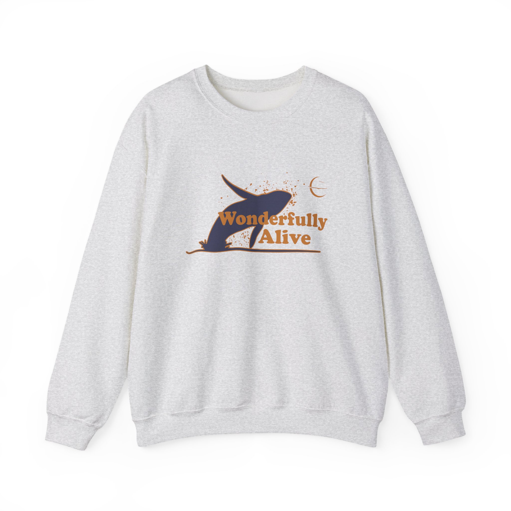 Owl City Wonderfully Alive 3/4 Unisex Heavy Blendâ„¢ Crewneck Sweatshirt
