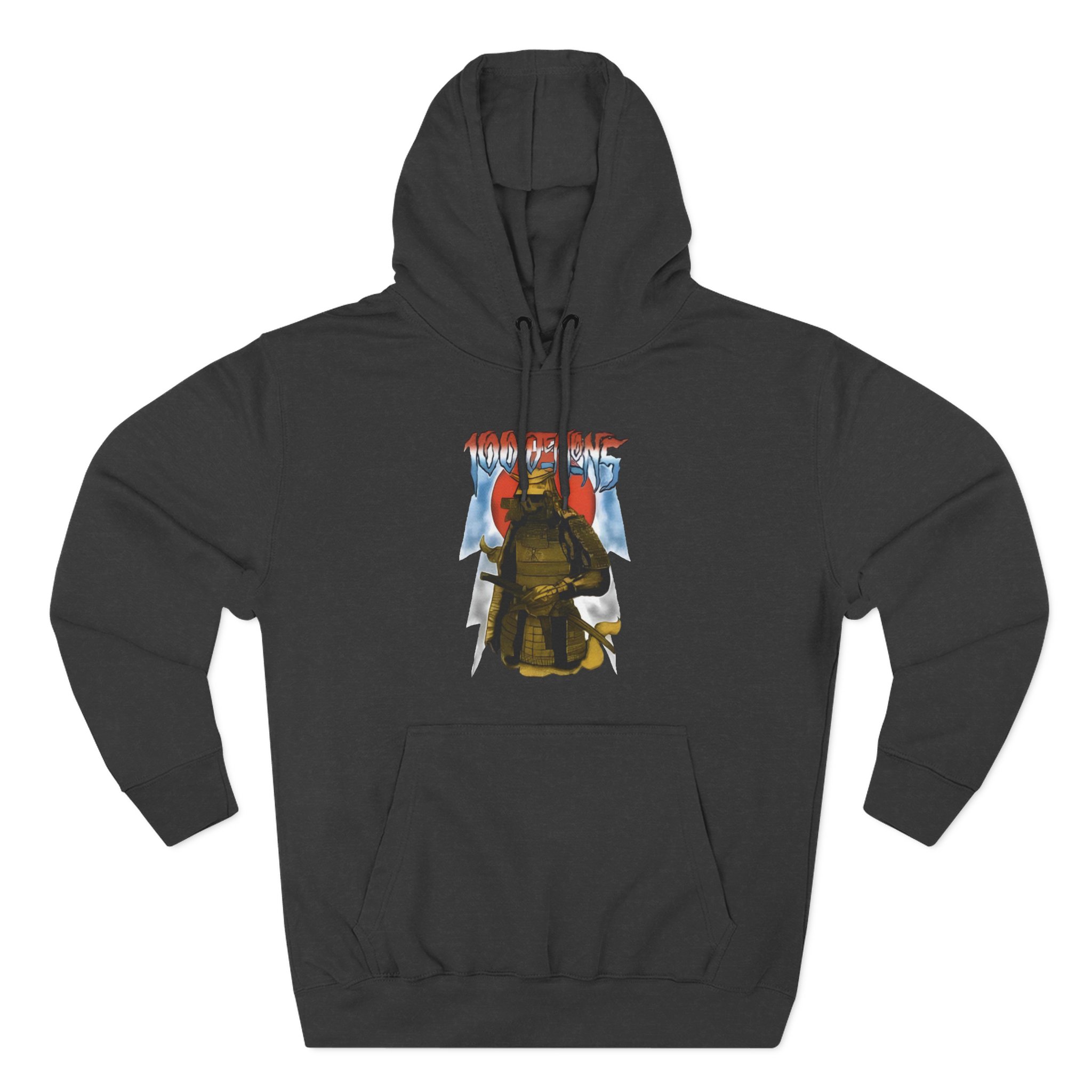 100 Demons Three-Panel Fleece Hoodie