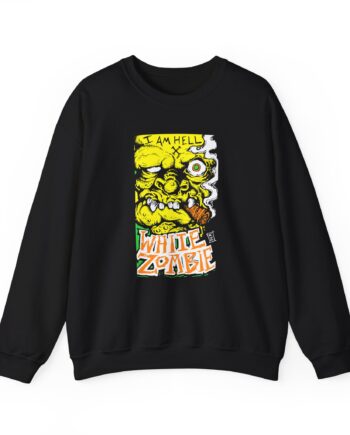 White Zombie I Am Hell Unisex Heavy Blend™ Crewneck Sweatshirt