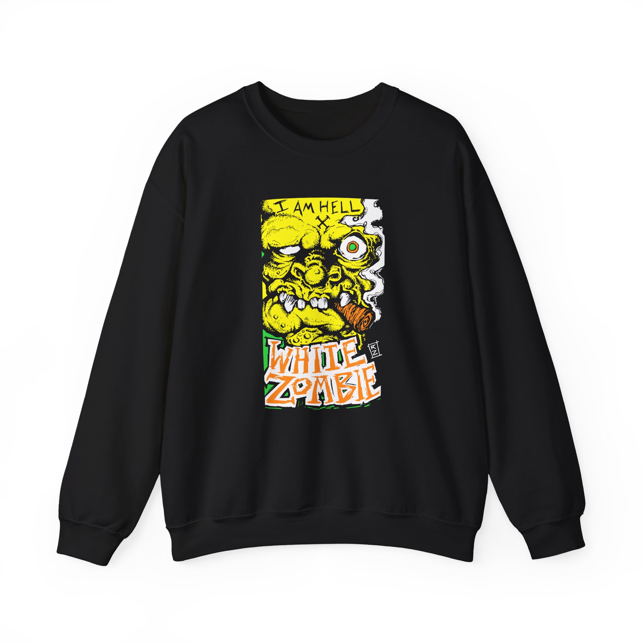 White Zombie I Am Hell Unisex Heavy Blendâ„¢ Crewneck Sweatshirt
